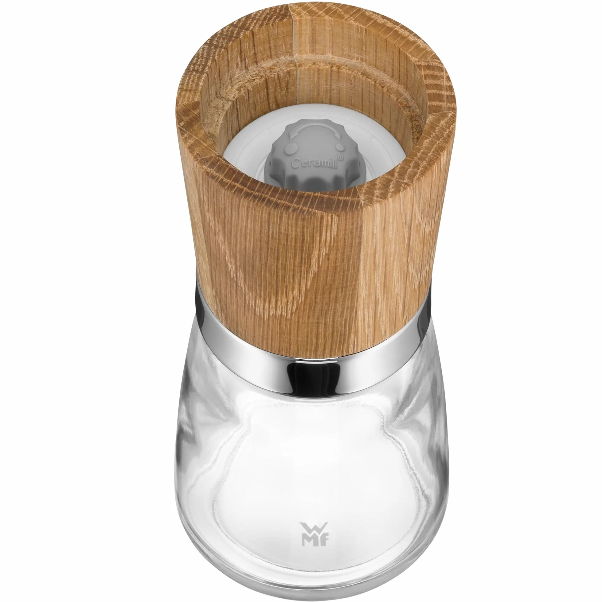 WMF Set de 2 Moulins à épices Verre 14 cm Marron