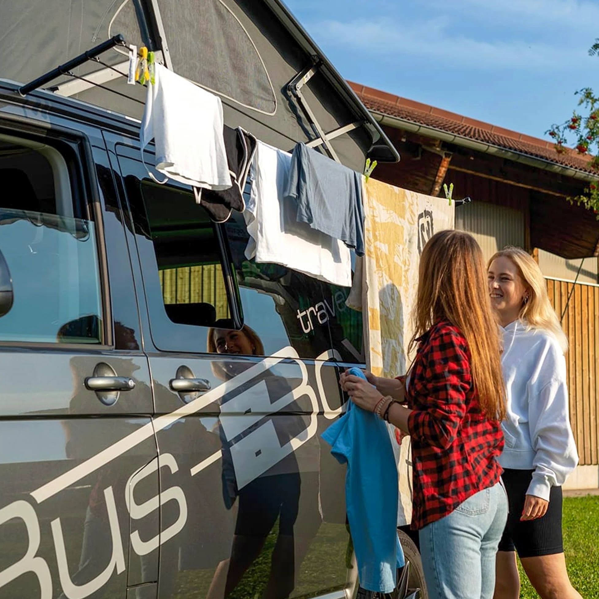 Bus-Boxx Corde à linge T5/T6/T6.1.