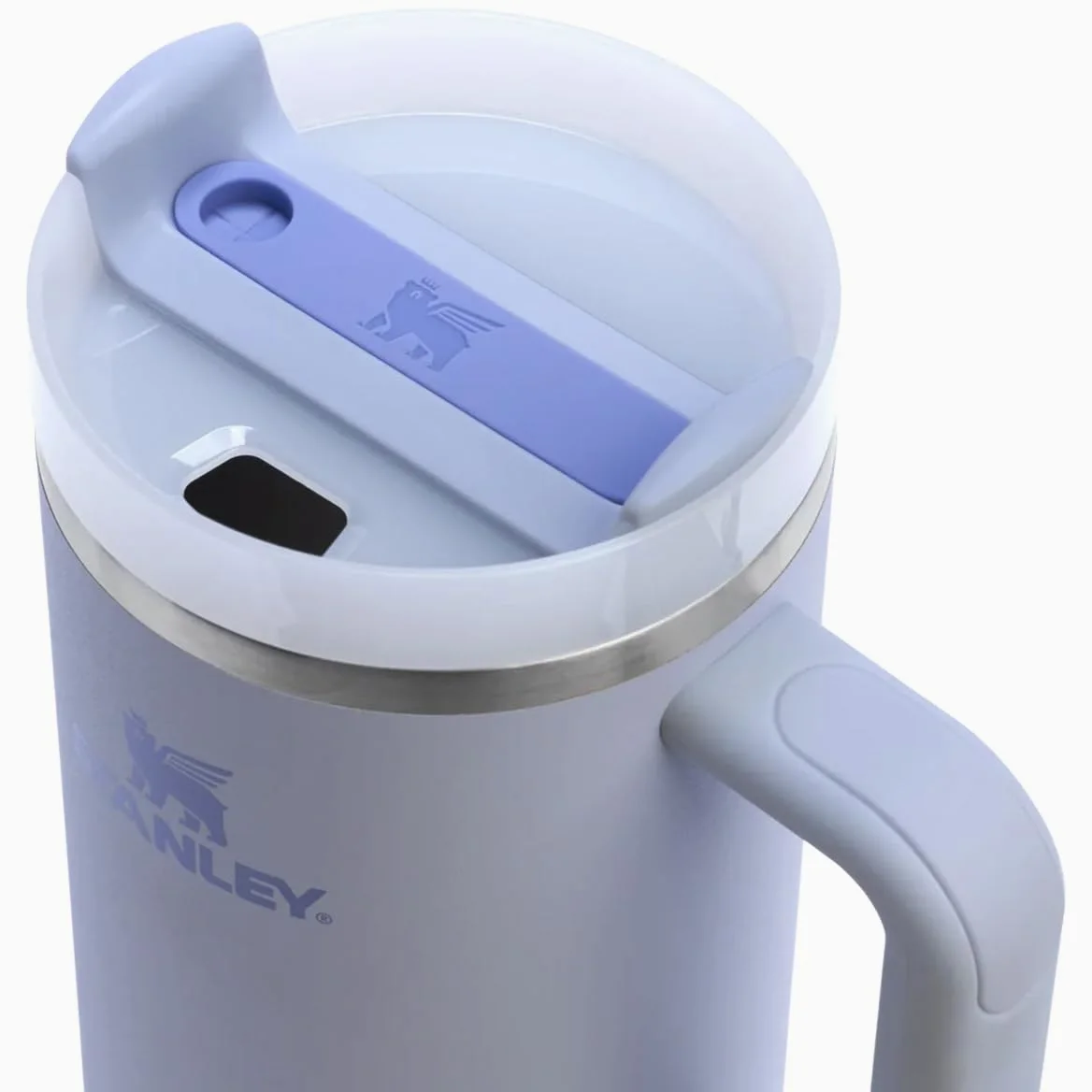 Stanley 1913 Quencher Mug Isotherme avec Paille 1.2L - Dew Drop | H2.0 FlowState - Froid Pendant 11 Heures - Glacé Pendant 48 Heures - Thermos Lavable au Lave-Vaisselle - Gourde Inox Sans BPA