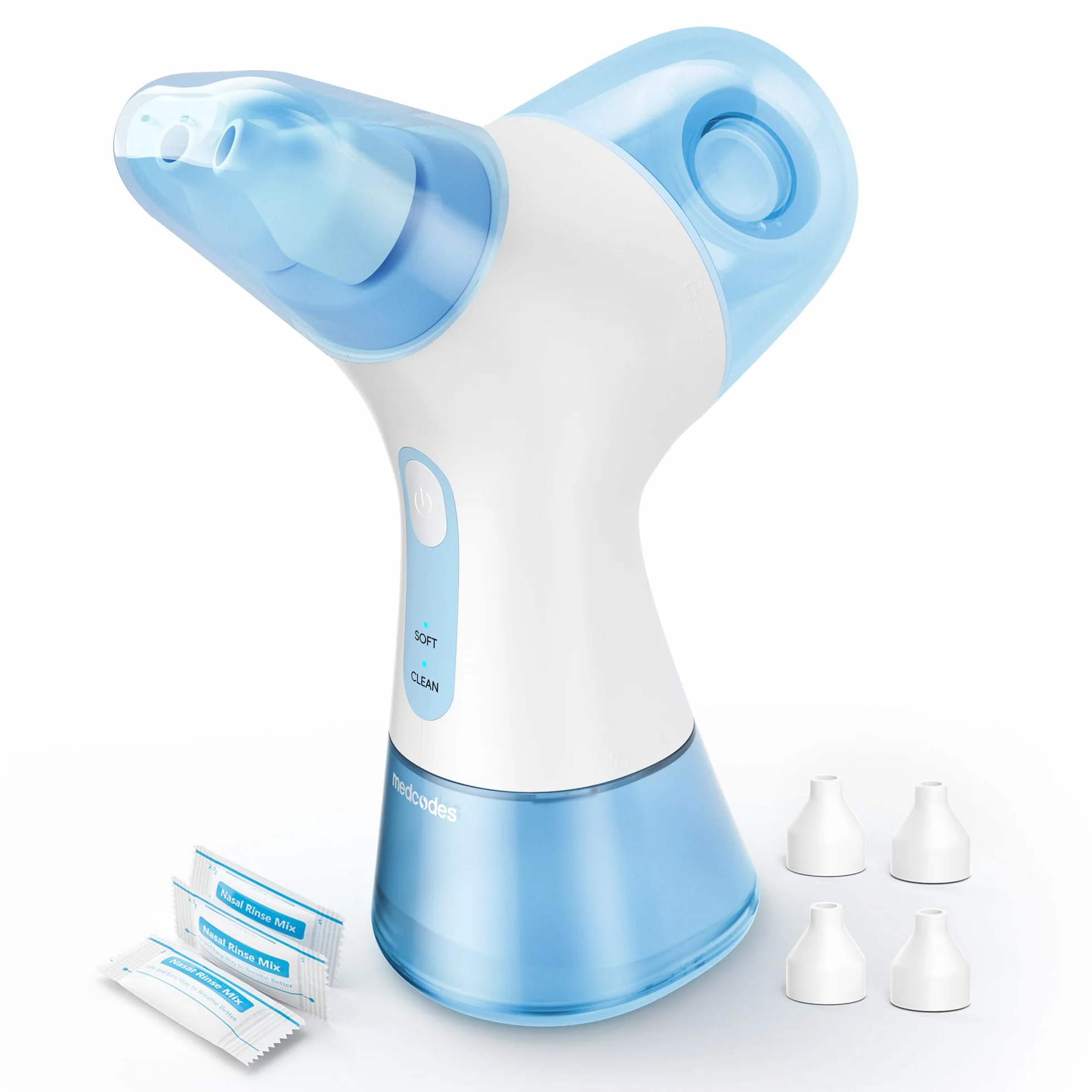 Système de rinçage nasal électrique 2 modes auto-nettoyage élimination déchets 30