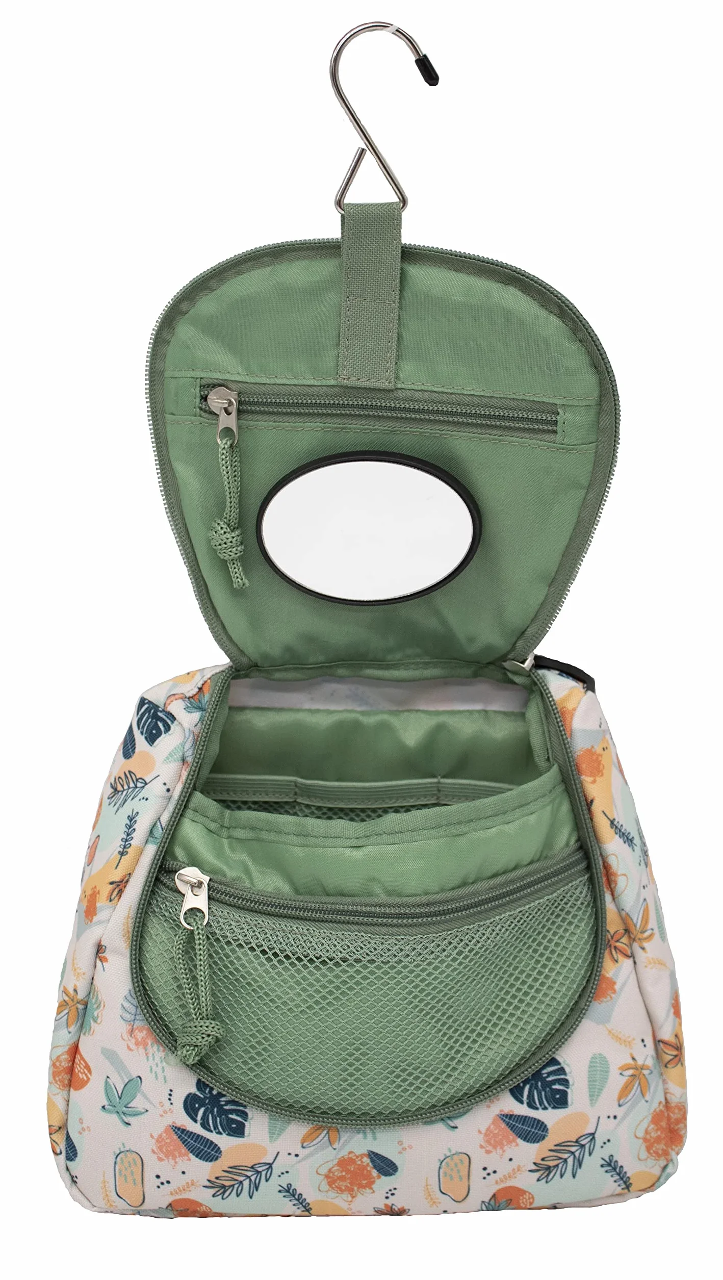 Les DEGLINGOS Trousse de Toilette Chillos Le Paresseux Bébé Enfant 23cm Vert