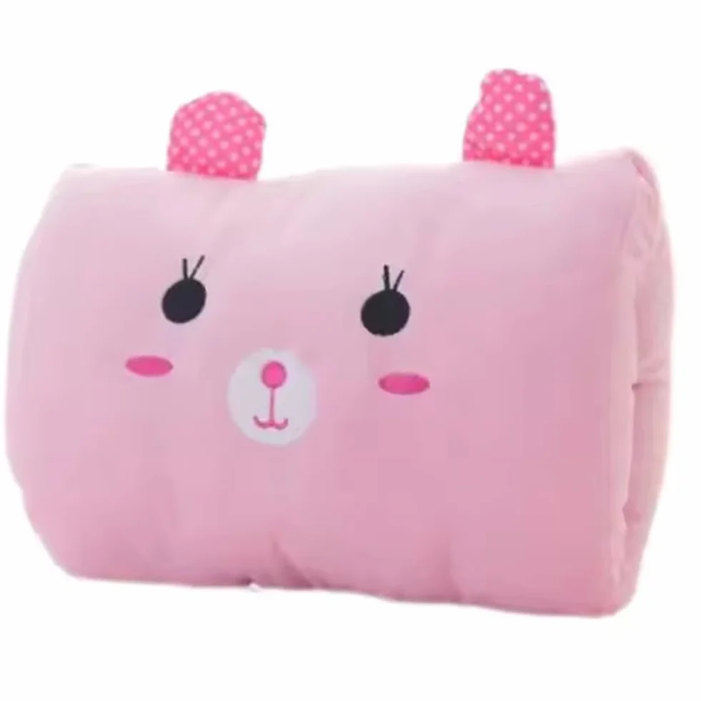 Coussin en Peluche Chauffant Cartoon d'hiver pour Enfants, Classe 1 Faible