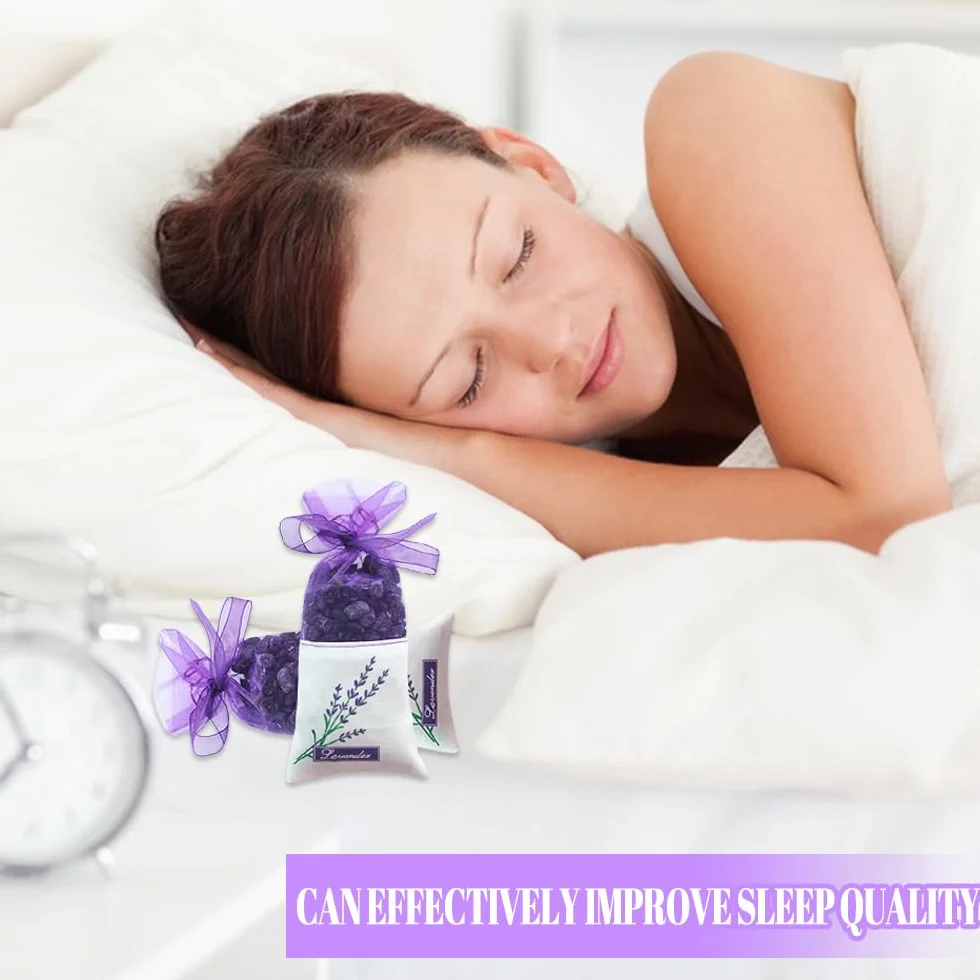 Sachets de Lavande en Organza, Vides, Réutilisables 20 Pièces pour Épices et Herbes Aromatiques