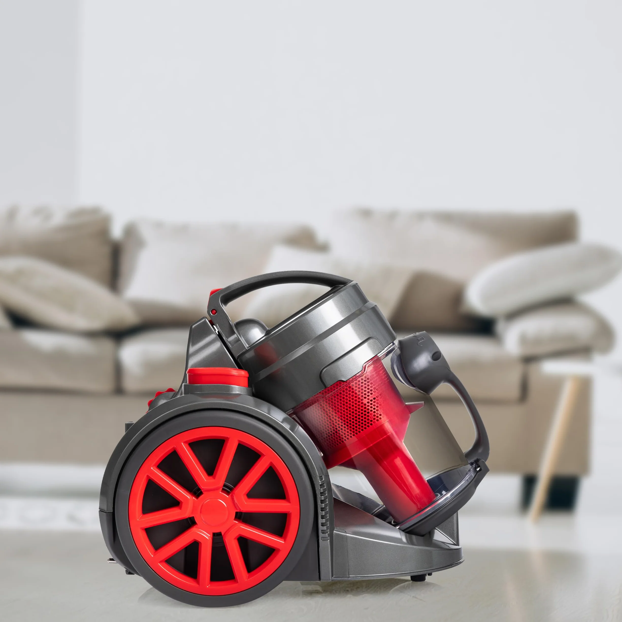 Lehmann Tinosa Aspirateur sans Sac Cyclonique, HEPA Filtre, 1,8 L