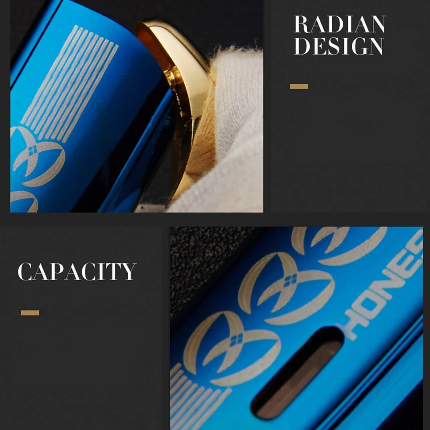 Paquet de 2 Briquet en Métal à la Mode Forte Flamme Rechargeable avec Fenêtre de Niveau de Carburant Mini Cadeaux pour Hommes (Butane Non Inclus)