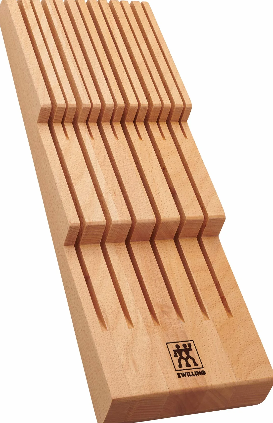 ZWILLING Porte-couteaux pour tiroirs Insert 12 couteaux 41 x 15,5 x 4,8 cm Bois