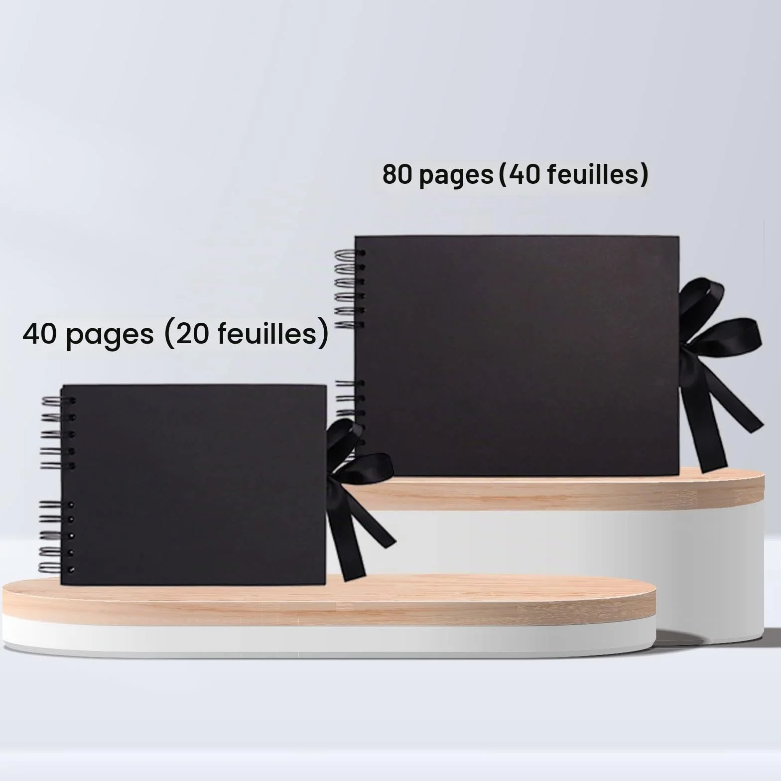 Album Photo Scrapbooking 10x15 Fait à La Main 40 Pages DIY Noir