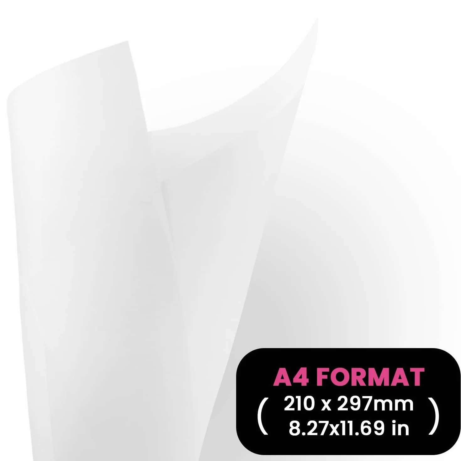 Papier calque A4 210 x 297 mm 100g imprimable Netuno 10 feuilles
