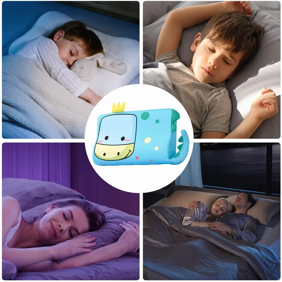 Schlummerkids Coussin pour Enfant 45 x 27 cm Dinosaure