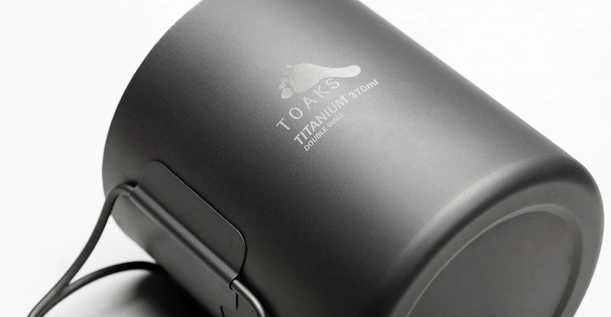 TOAKS Tasse à double paroi en titane 370 ml