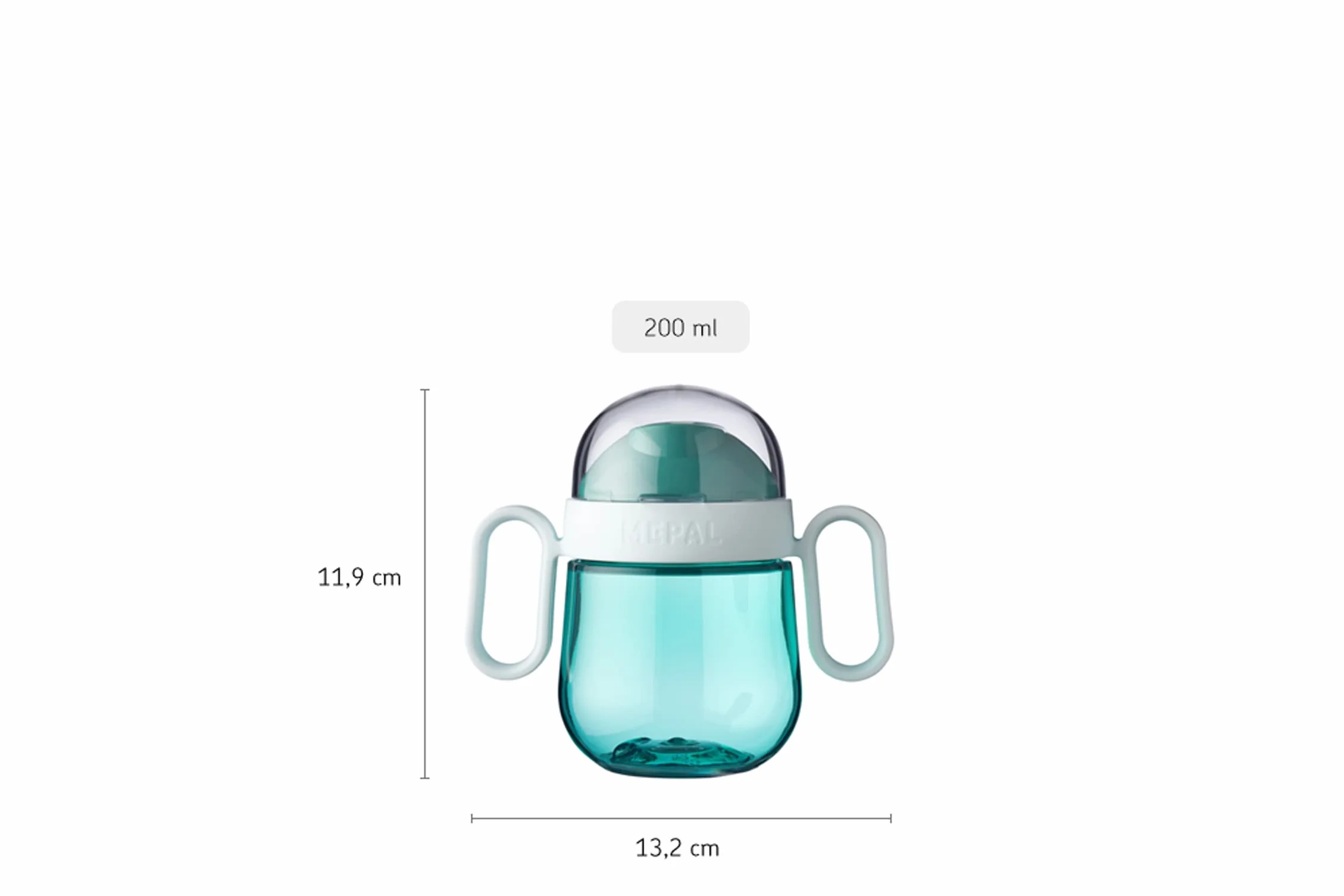 Mepal Mio 2.0 Gobelet d'apprentissage anti-fuites 200 ml Little Dutch