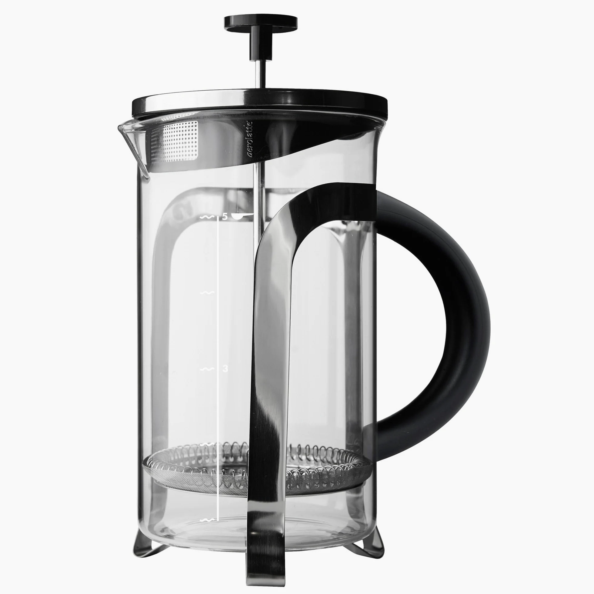aerolatte Cafetière française, Transparent, 5-Cup/600 ML