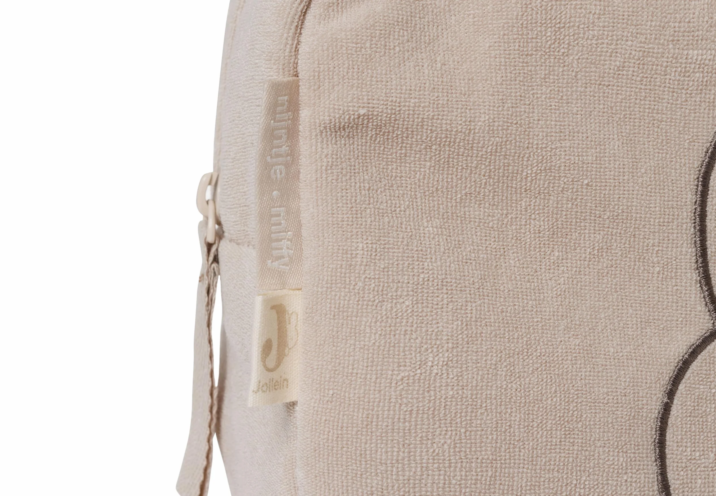 Jollein Sac à Langer en Tissu éponge Miffy Nougat Trousse à Couches Beige
