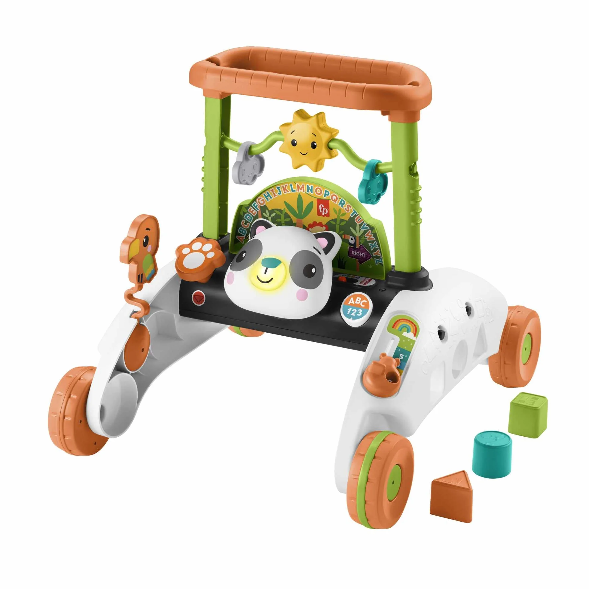 Fisher-Price Trotteur interactif 2 côtés Rythme Stable HJY73