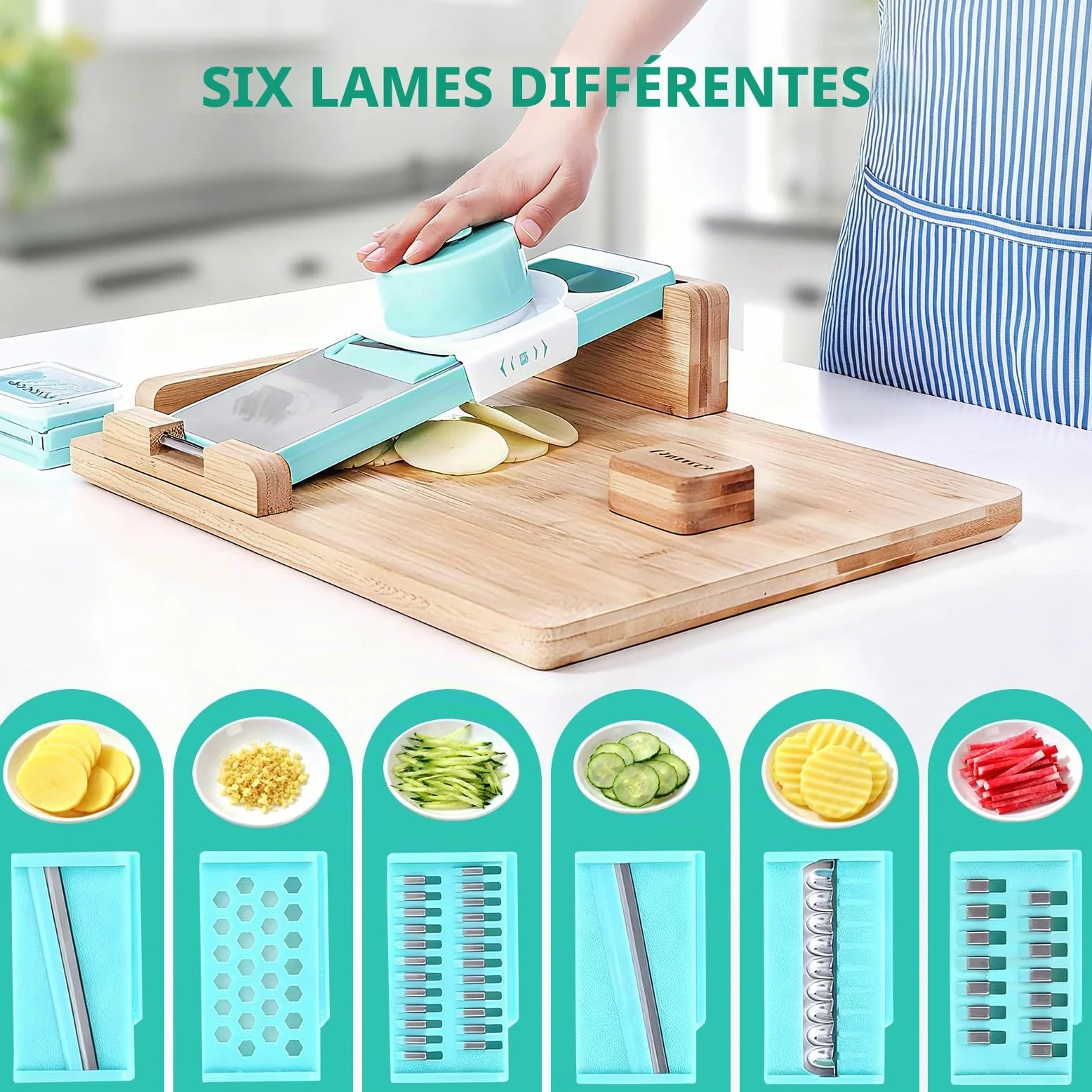 Planche à DéCouper à Une Main, Planche à DéCouper Adaptative à Une Main | Planche à DeCouper Pour Personnes AmputéEs Et HandicapéEs. Couper Et Hacher Sans Effort D'Une Seule Main