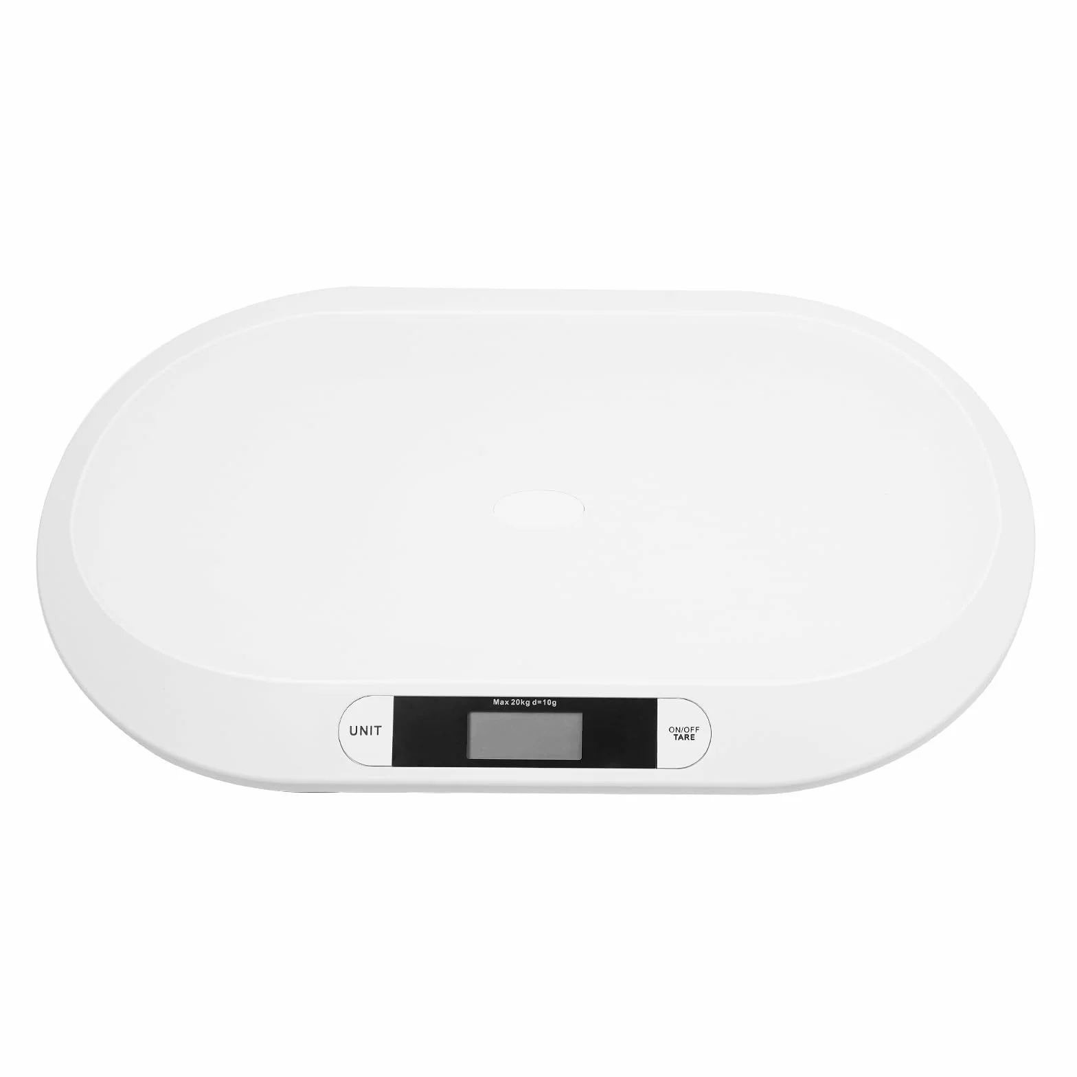 Balance mécanique pour animaux Pèse-bébé LCD Max 20 kg Blanc