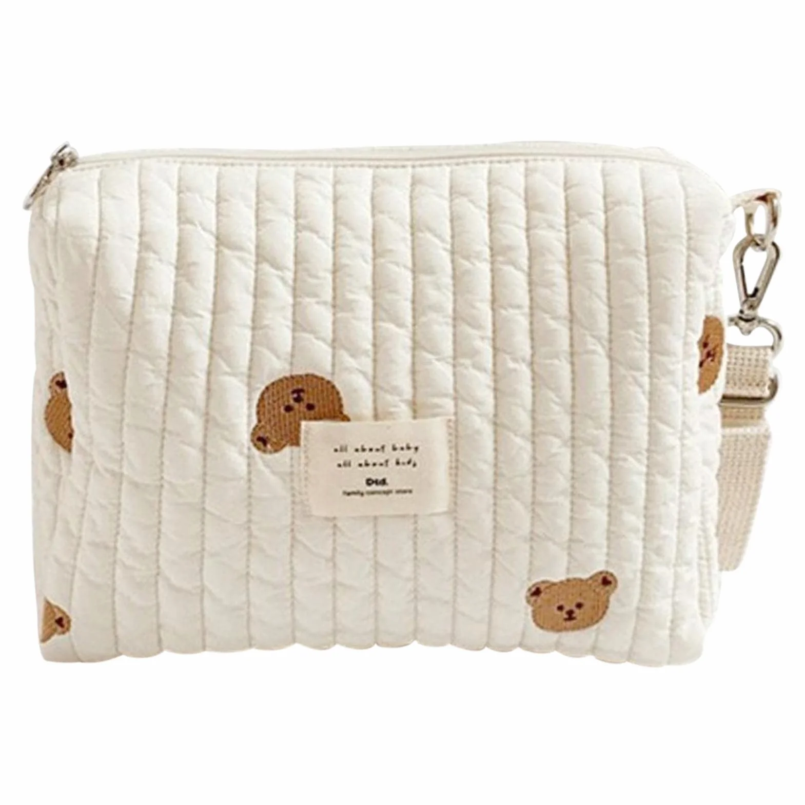 Trousse de Toilettage Bébé Naissance avec Sac à Langer Portable