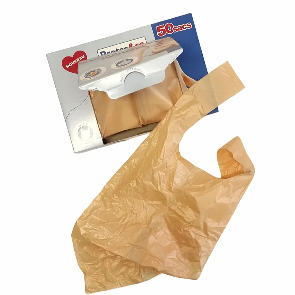 PROTEC&CO Sac à couches Parfumé Opaque Hygiénique 100 sacs x2 Etuis