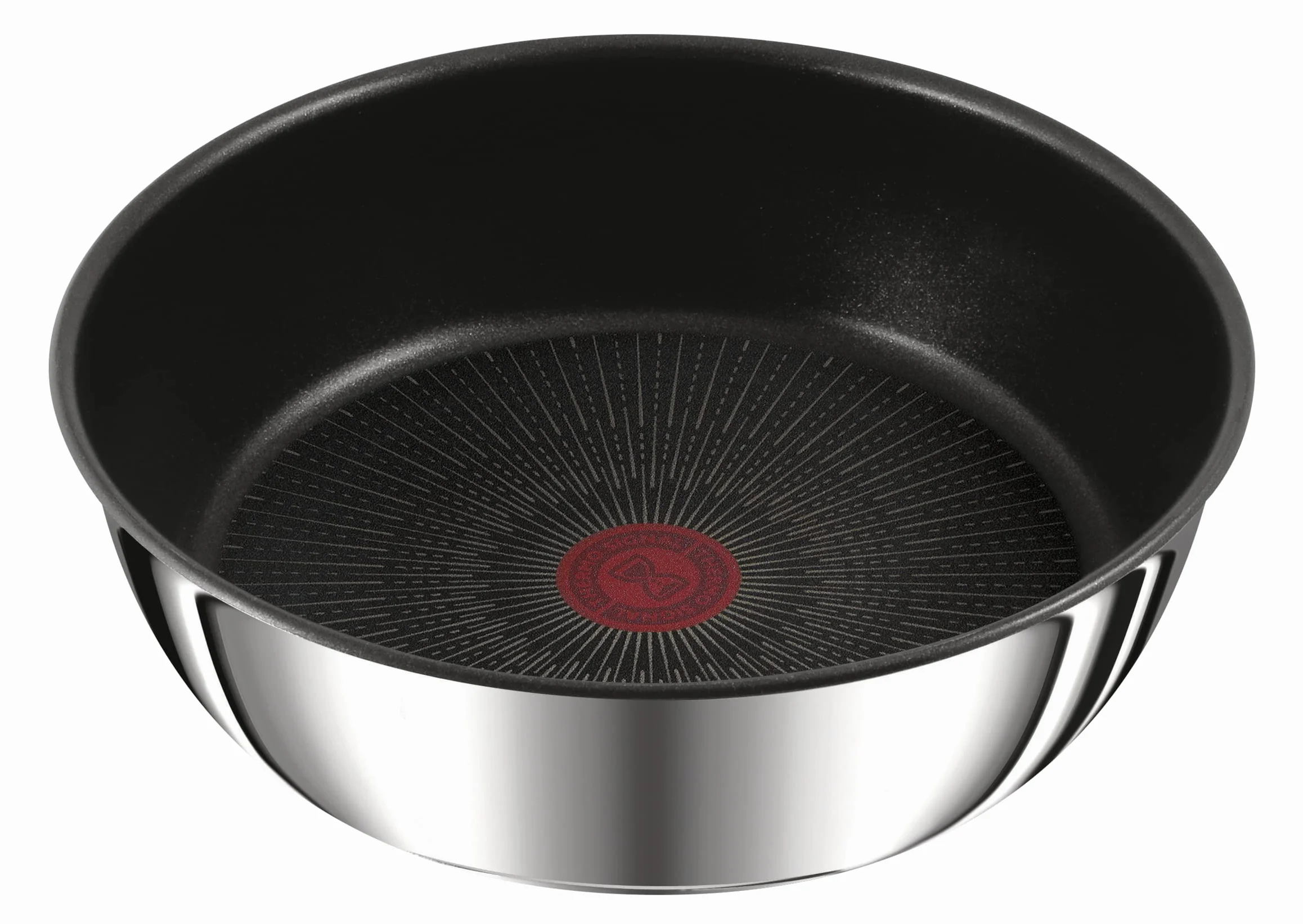 Tefal Ingenio Sauteuse 24 cm Induction Antiadhésif Acier Inoxydable Fabriqué en France