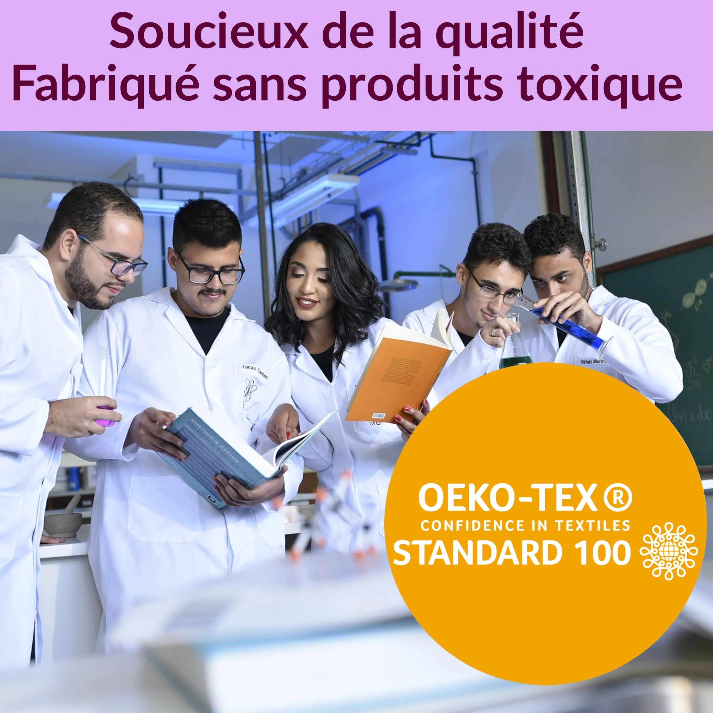 Coussinets d'allaitement lavables en fibre de bambou triple épaisseur ultra absorbants pack 20 + pochette étanche + filet de lavage