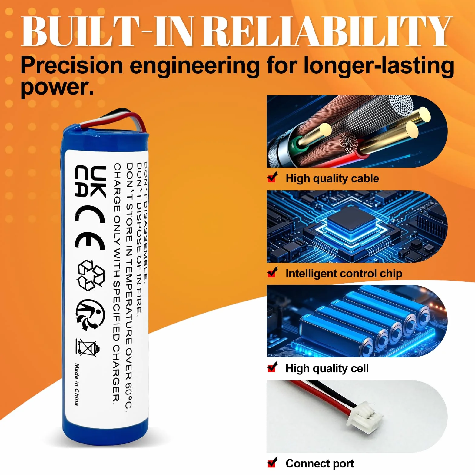 Batterie compatible Philips Avent SCD620 SCD625 SCD630 SCD831 SCD833 SCD835 SCD841 SCD843 SCD845