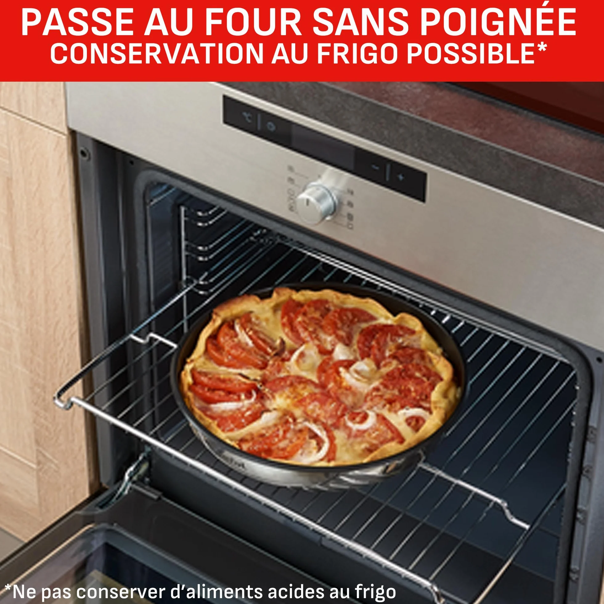 Tefal Ingenio Lot de 4 casseroles 16/18/20 cm Induction Acier inoxydable Empilable L898S334
