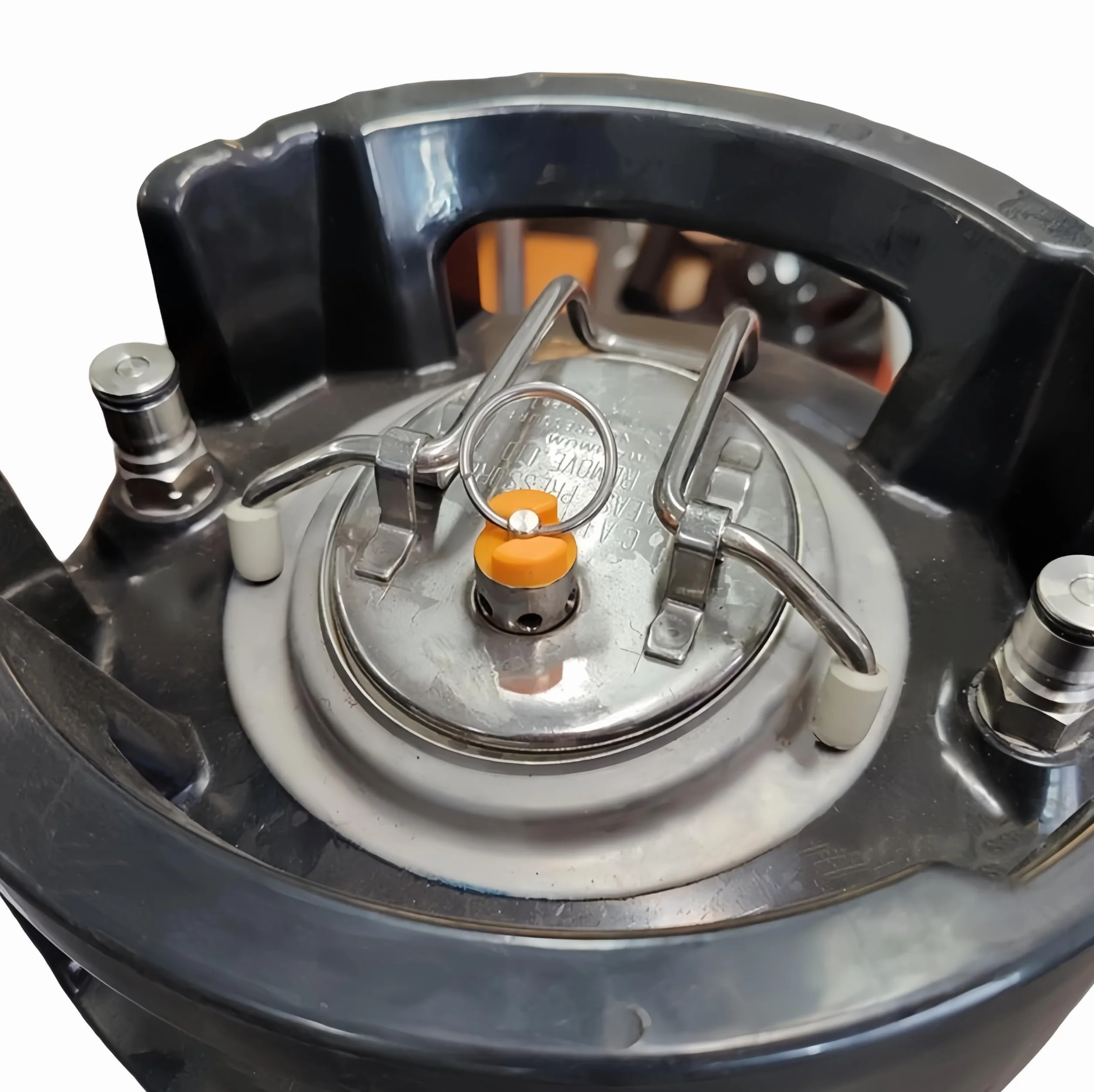Ball Lock Keg Pressure Relief Valve, Corny Keg Pressure Relief Valve, Kit D'accessoires Pour la Sécurité (rouge)