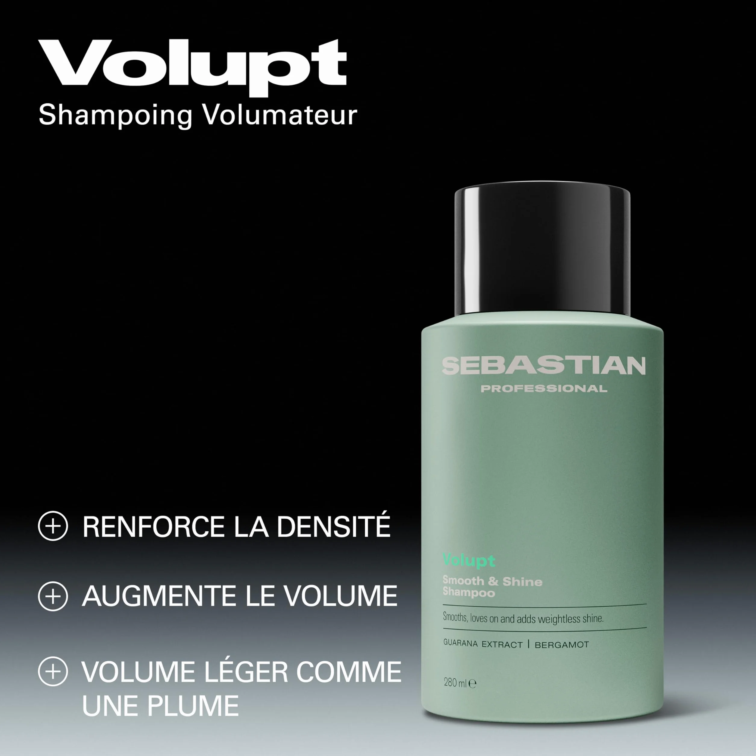 Sebastian Professional Volupt Shampoing volumisant cheveux fins brillance douceur