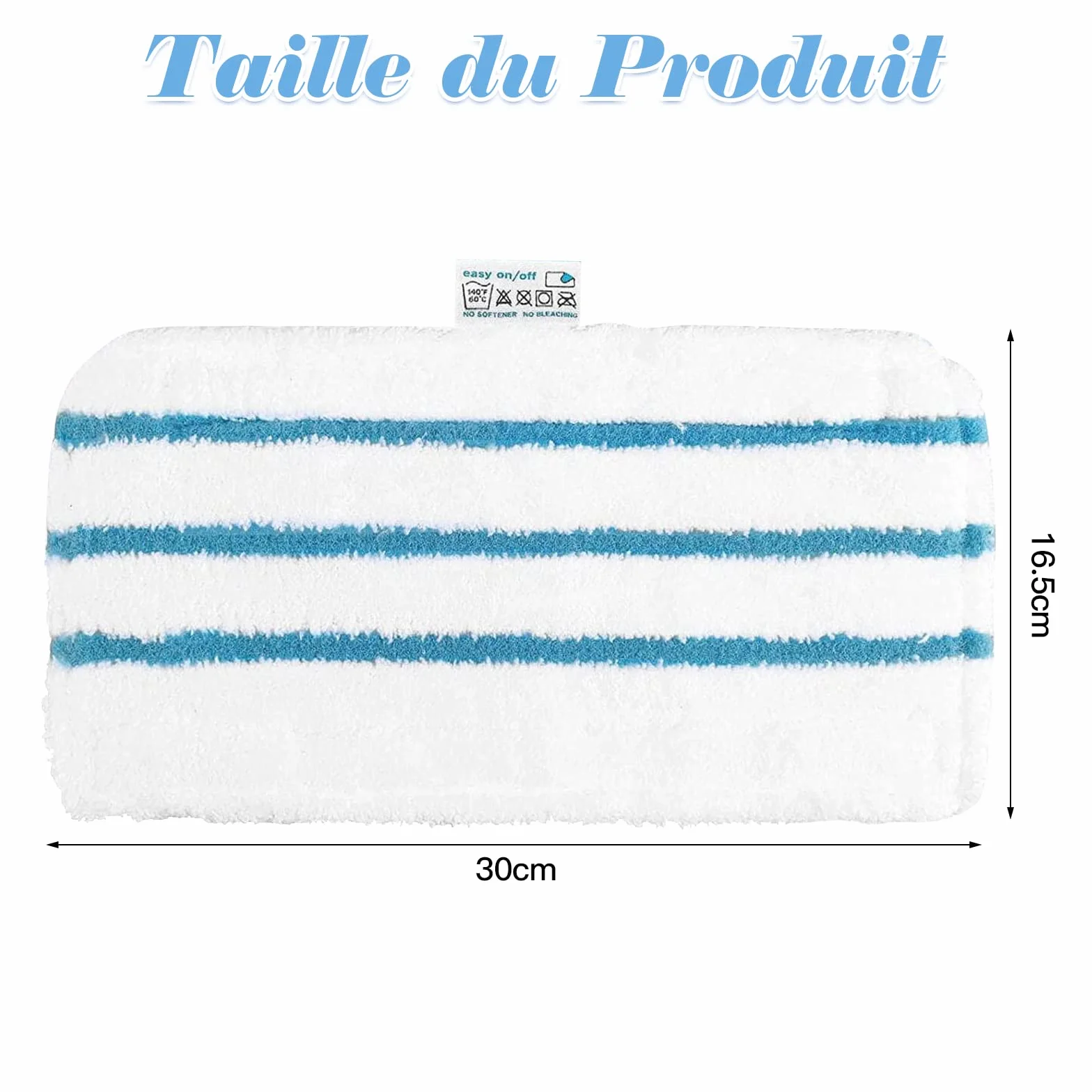 Lingettes Black et Decker Balais Vapeur FSMP20 Remplacement FSM1630