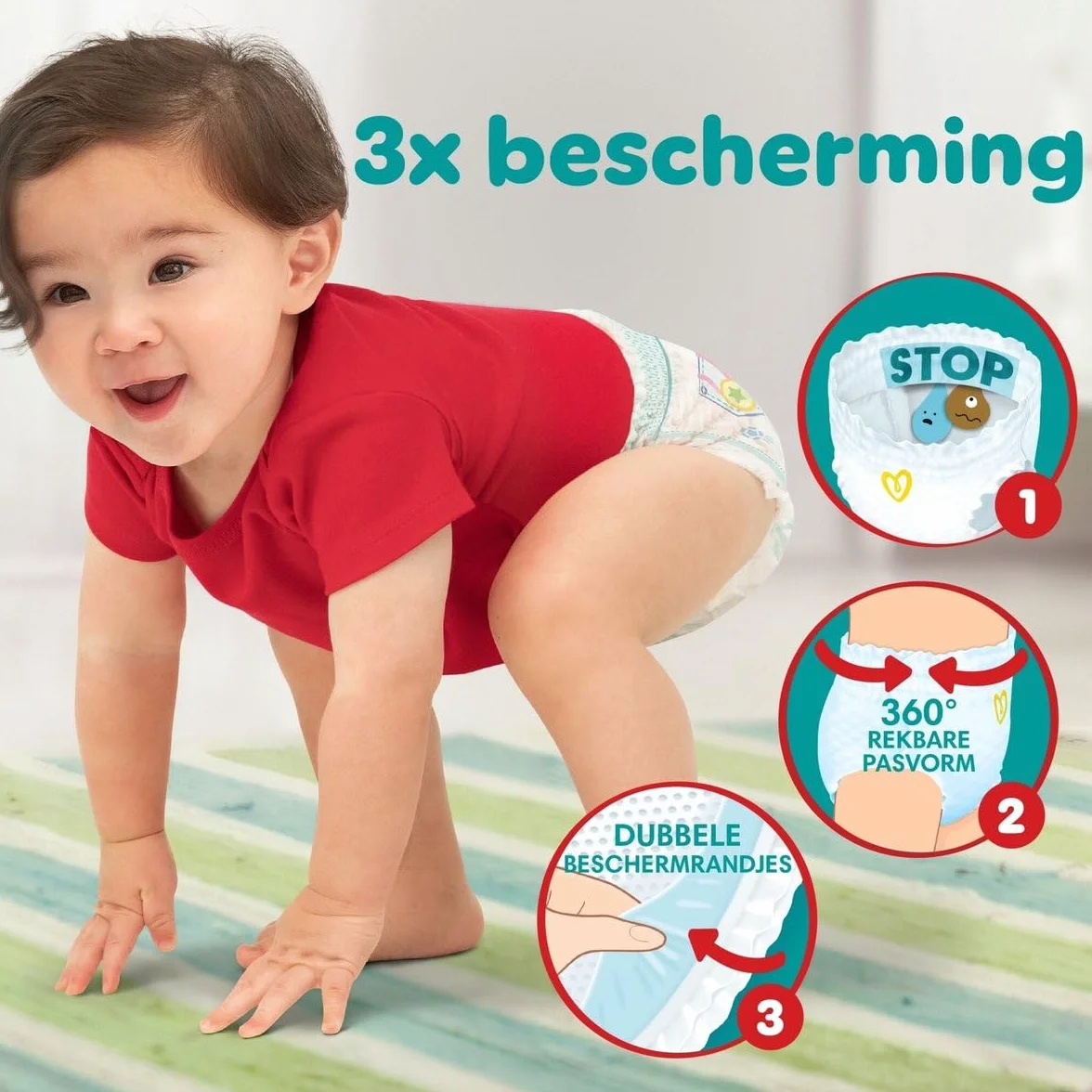 Pampers Baby Dry Pants Taille 6 Mega Pack 80 pièces 14/19 kg