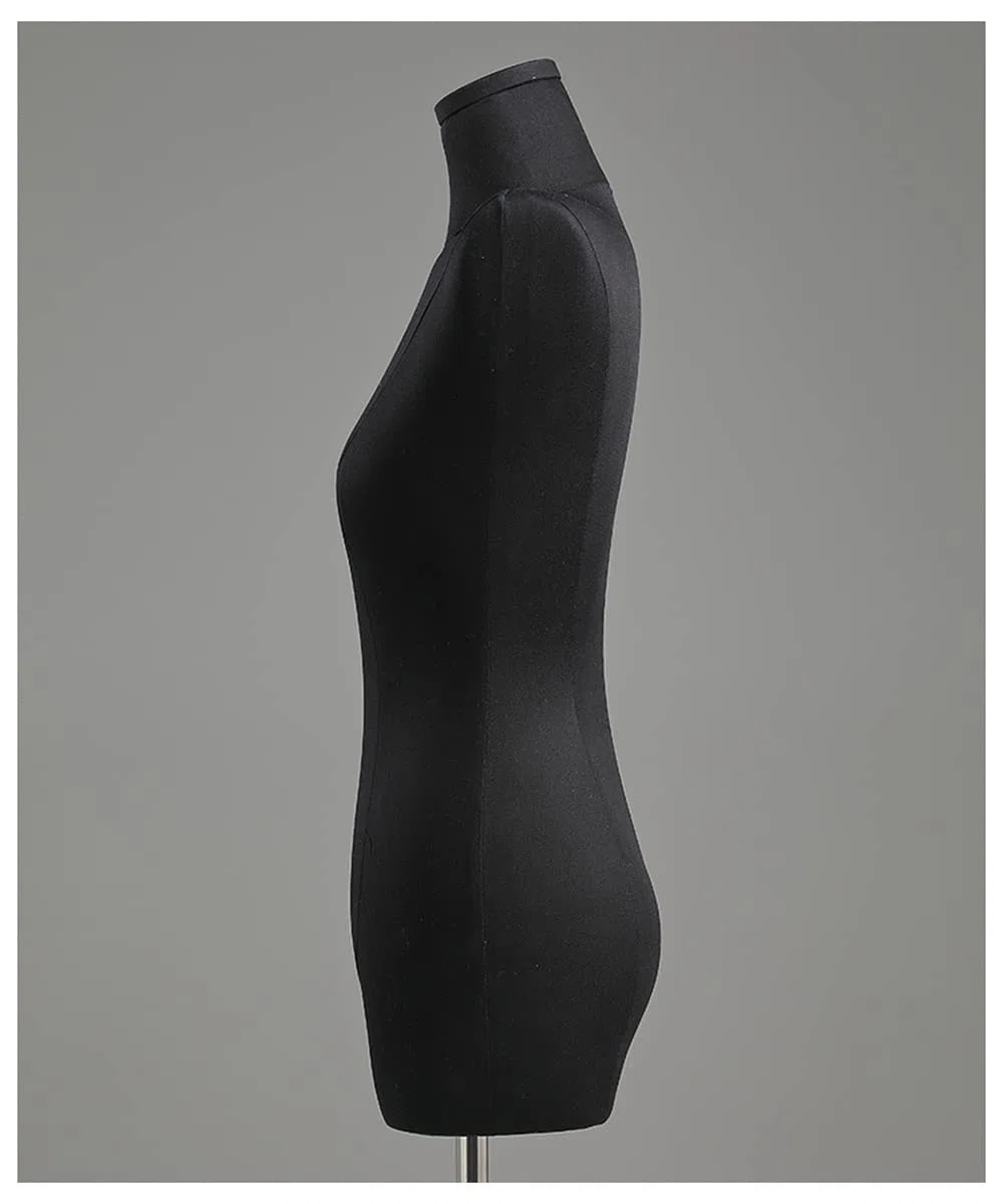 Générique Lot de 2 mannequins de Couture réglables pour Femme, Hauteur 145-203 cm, tête Amovible, Base en métal pour vêtements, présentoir à Bijoux, modèle de Couture (Couleur : Argent, Taille : S/M)