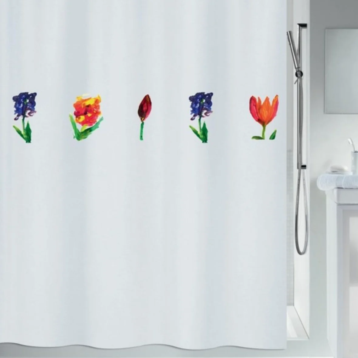 Spirella Rideau de Douche Polyester Mano 180x180cm Multicolor