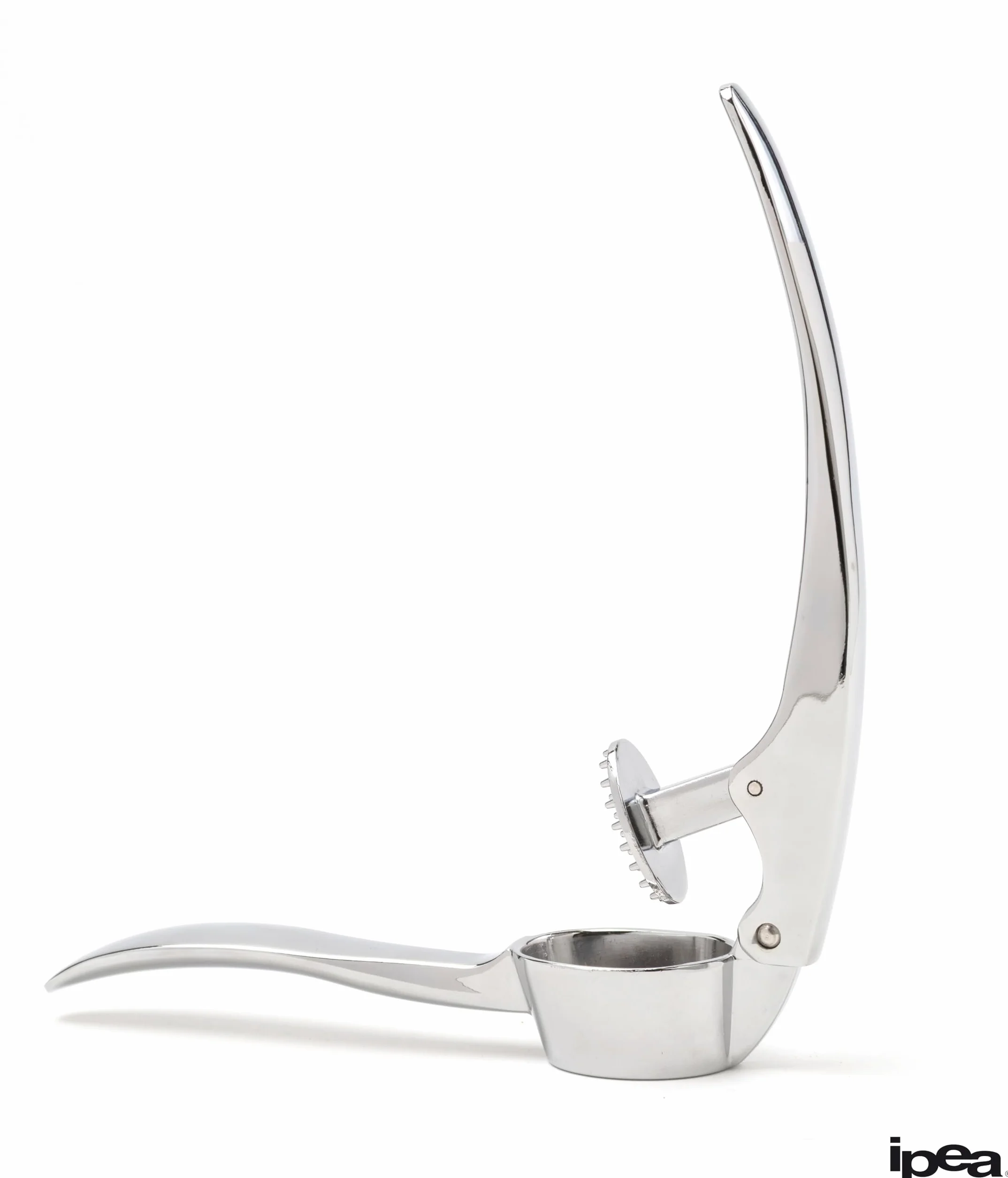IPEA Presse-Ail en Acier Inoxydable pour Ail, Gingembre, Piment - Presse Ail Professionnel de Cuisine