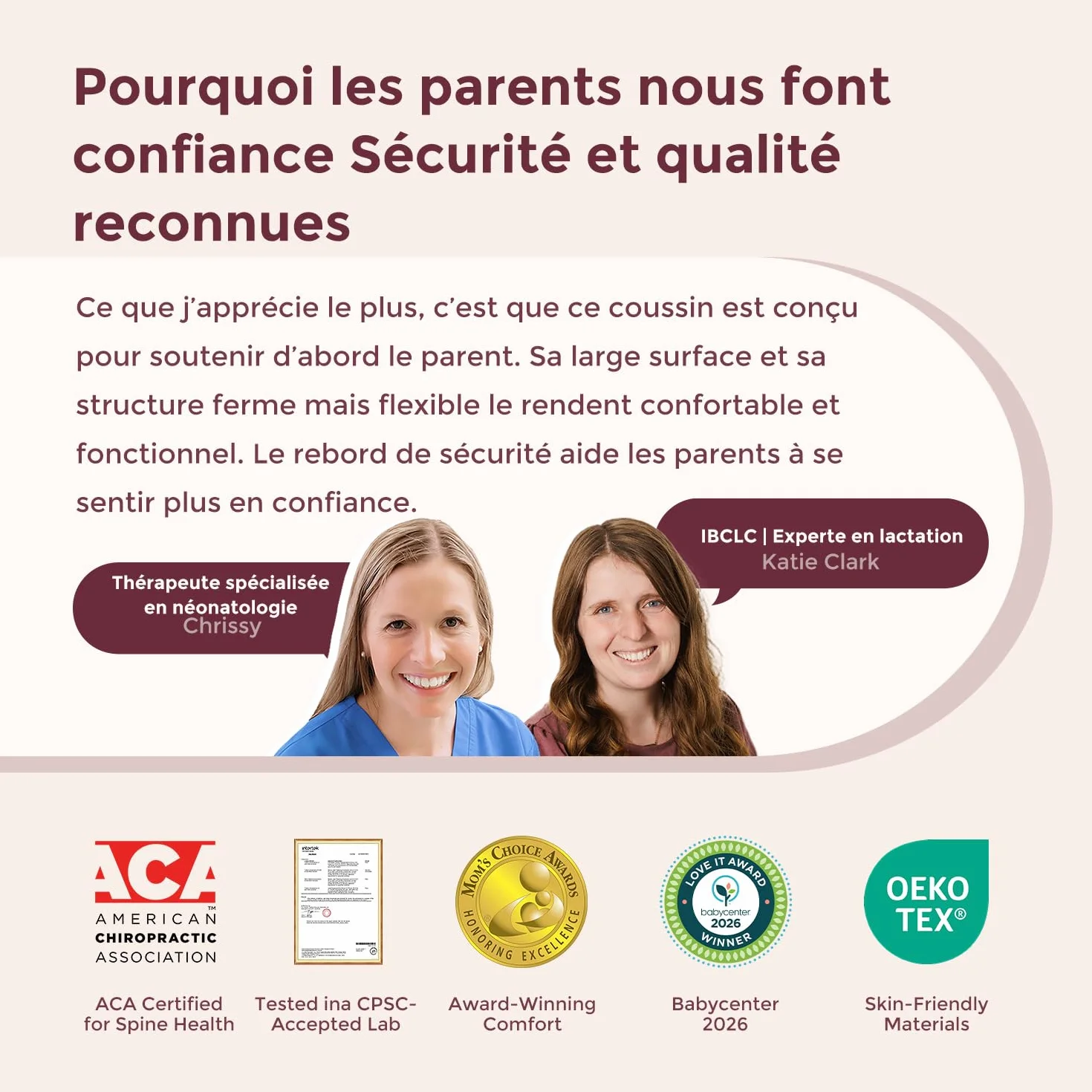 Momcozy Coussin Allaitement Mémoire de Forme Ergonomique, Soutien Large Sangle Réglable, Housse Coton Amovible Vert
