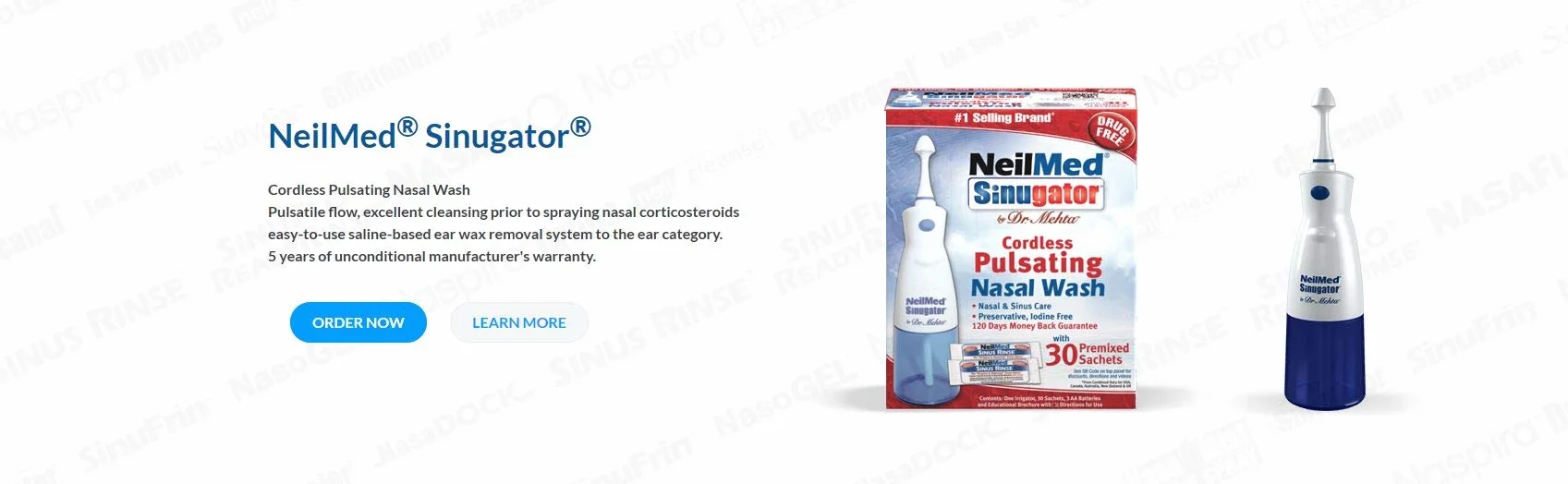 NeilMed Sinugator Nettoyant Nasal 30 Sachets