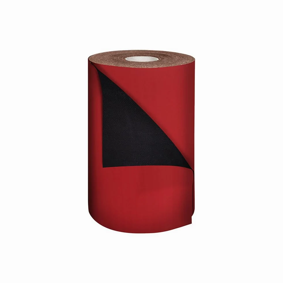 OLIVO.shop ROTOLO STYLE Tapis de cuisine sur mesure, tapis de cuisine antidérapant, tapis de cuisine pvc, 6 couleurs et différentes tailles. (50 x 400 cm, rouge)