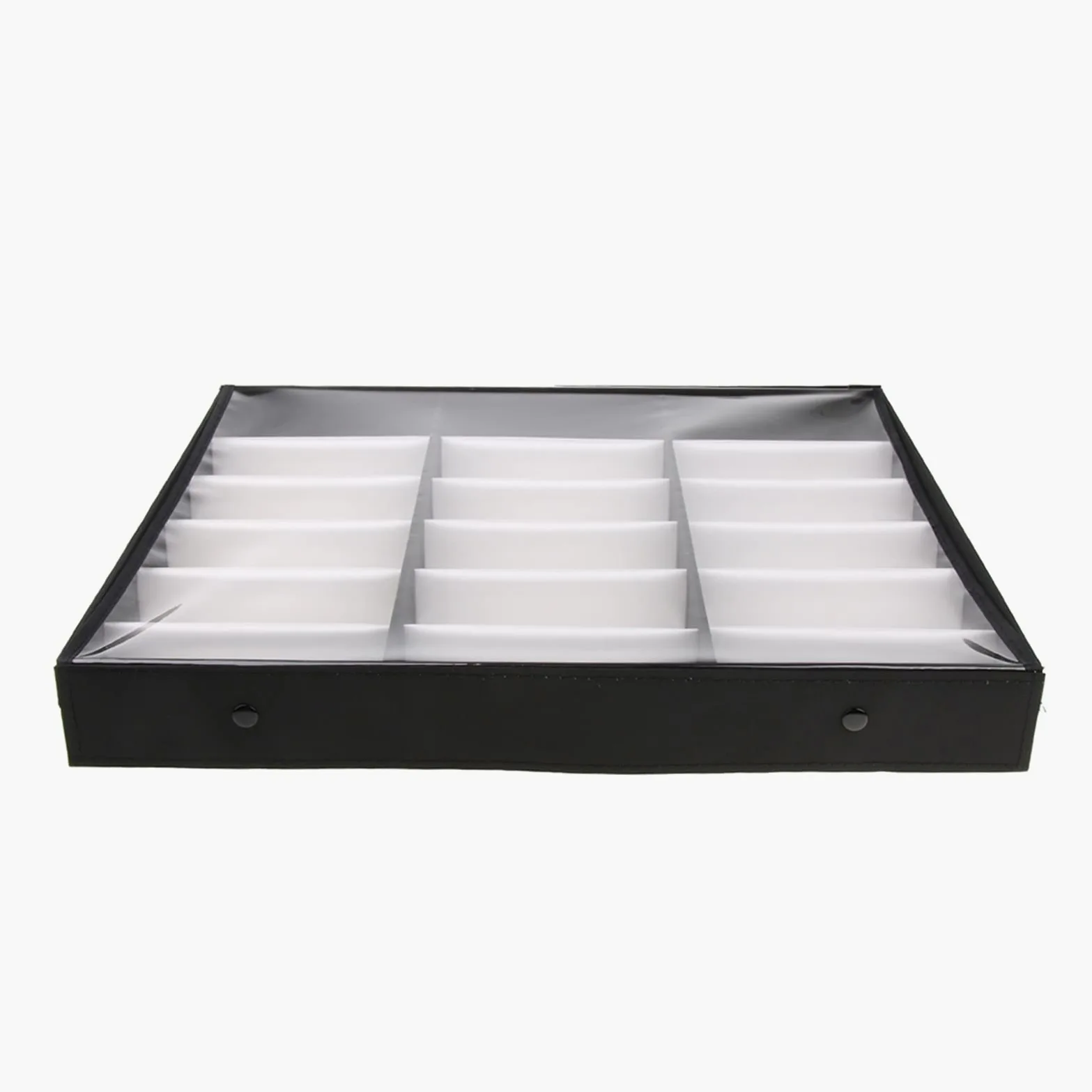 Support pour lunettes de soleil 8 ou 18 Grid Vyeglasses Storage Boîte De Soleil Lunettes De Soleil Verres Montrer Porte-Stand Verres Bijoux Affichage Organiseur Anniversaire Cadeaux d'anniversaire Lun