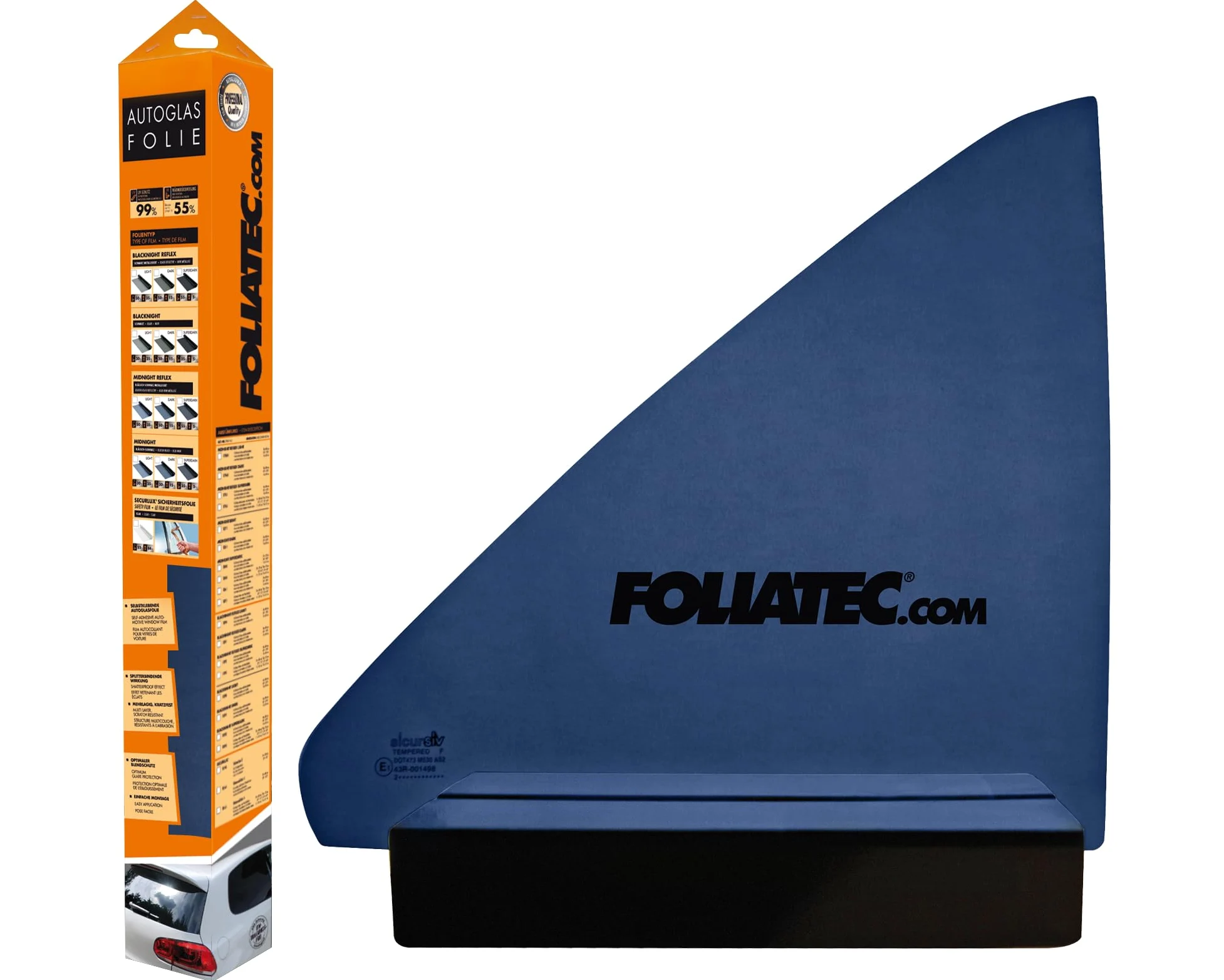 Foliatec Midnight Film solaire Reflex Dark 15% 76x300cm