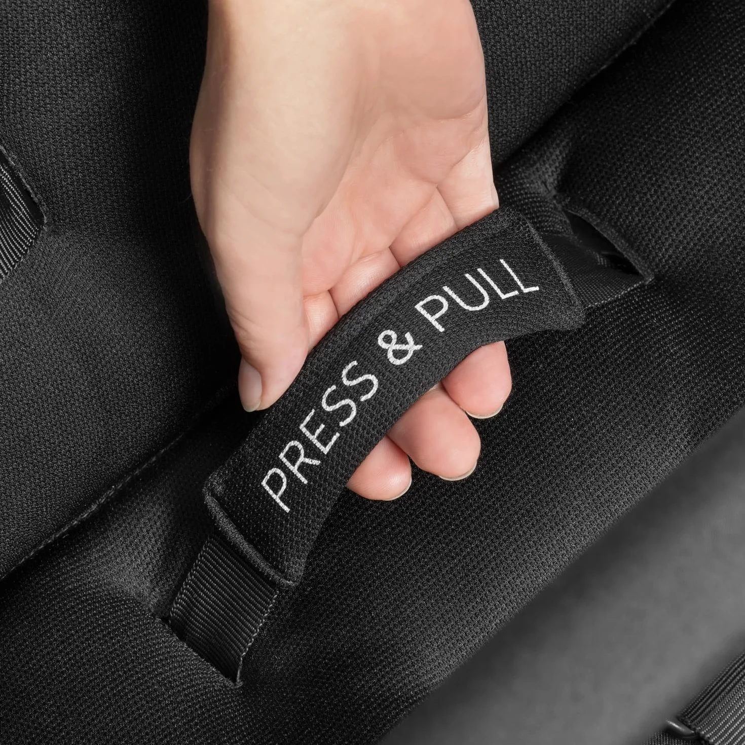hauck Poussette Citadine Rapid 3 Noir, Jusqu'à 25 kg, Pliable compacte