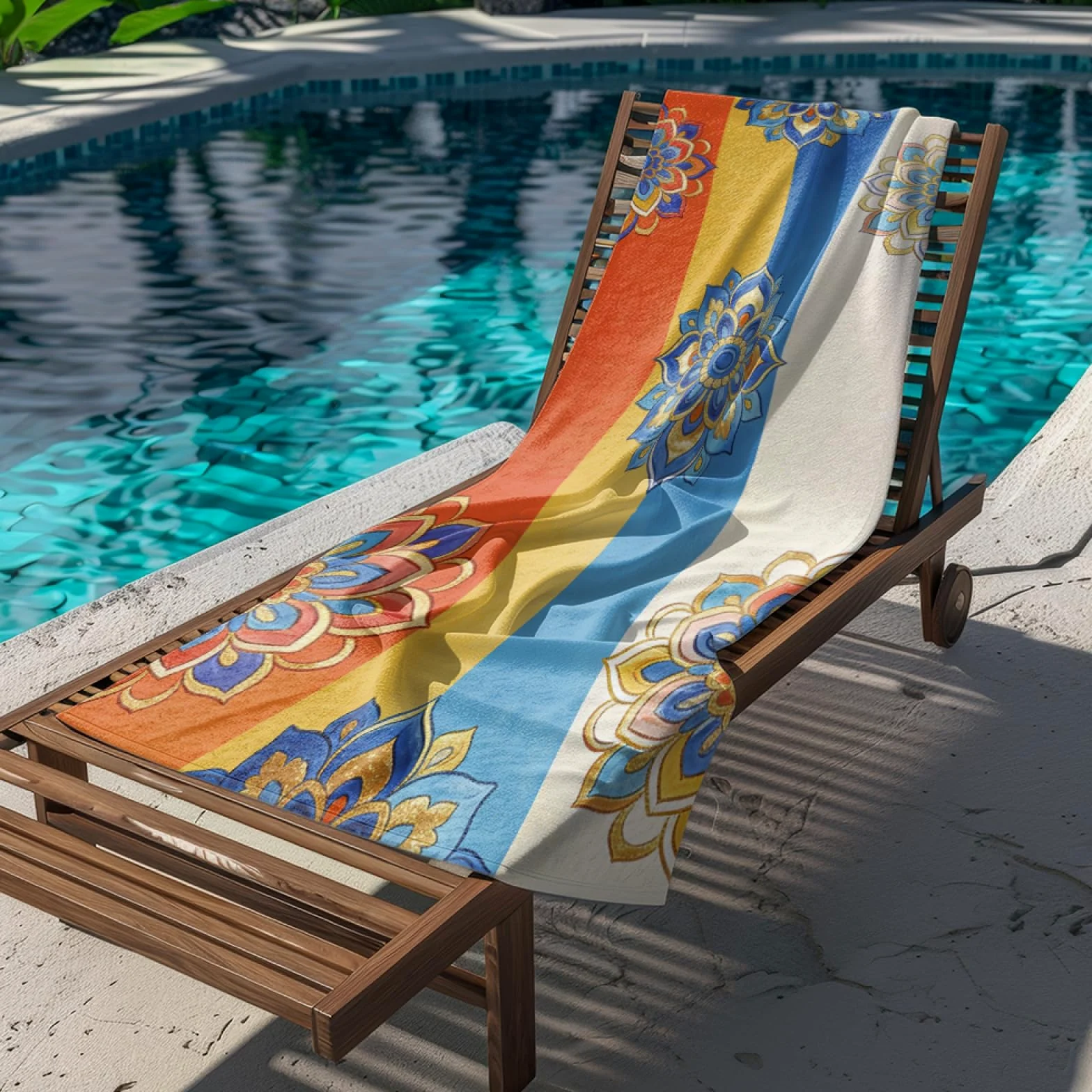 Tapis de Plage XXL Anti Sable Orange De Style Bohème Serviette Piscine Adulte,Natte De Plage Pliable, Voyage Accessoires De Plage Camping,Serviette de Bain Personnalisée