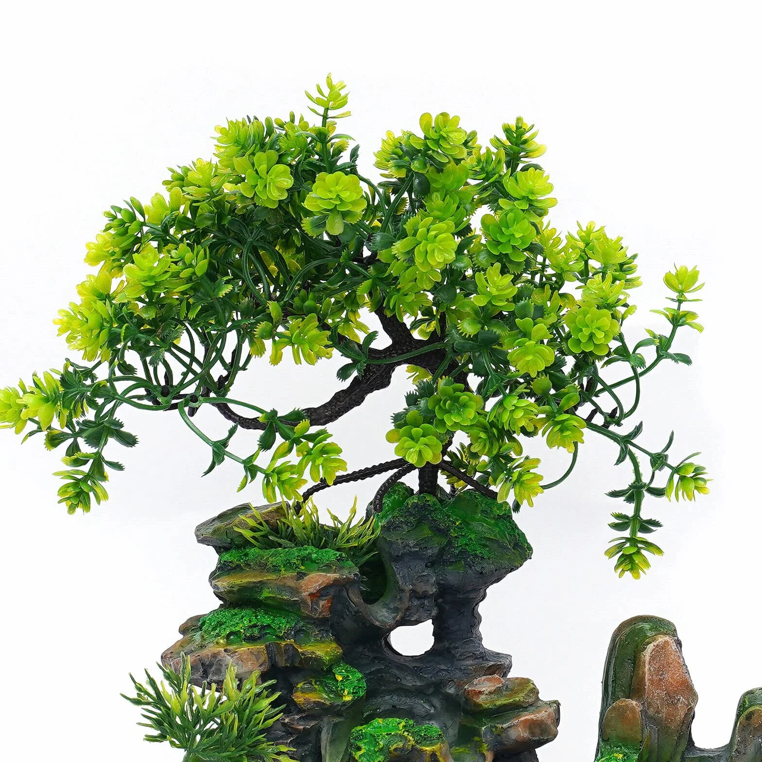 Fontaine d'intérieur LED Table Salon Bureau Cascade Décoration Plantes