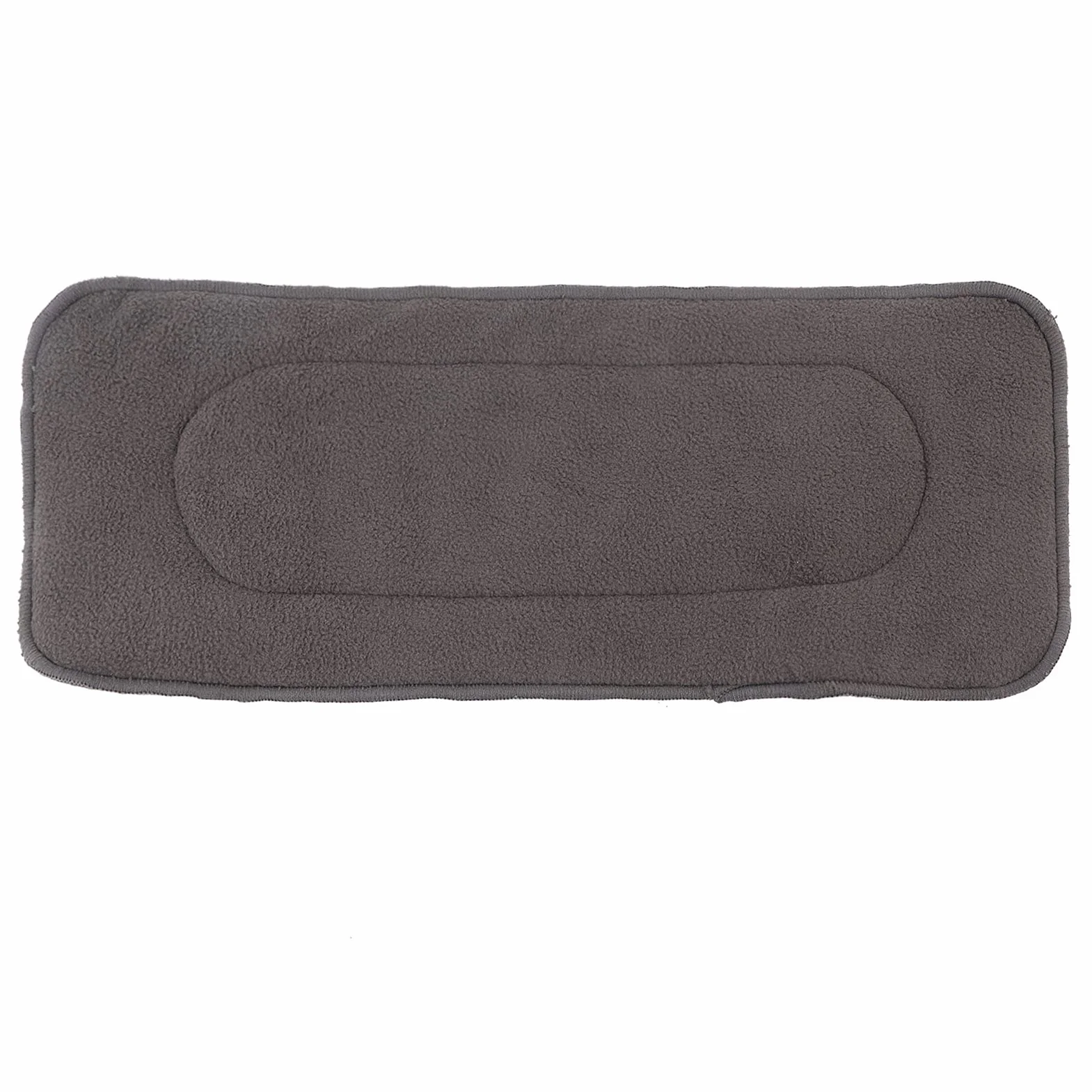 Insert de couche-culotte réutilisable 5 couches lavables en tissu bambou et charbon de bois super absorbant pour adulte (M)