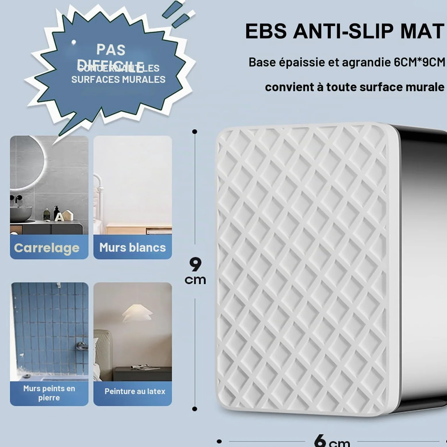Tringle à Rideaux Sans Perçage 410-500 cm, 360-450 cm, 310-400 cm, Antidérapante, Télescopique, Pour Salle de Bain, Armoire, Fenêtre