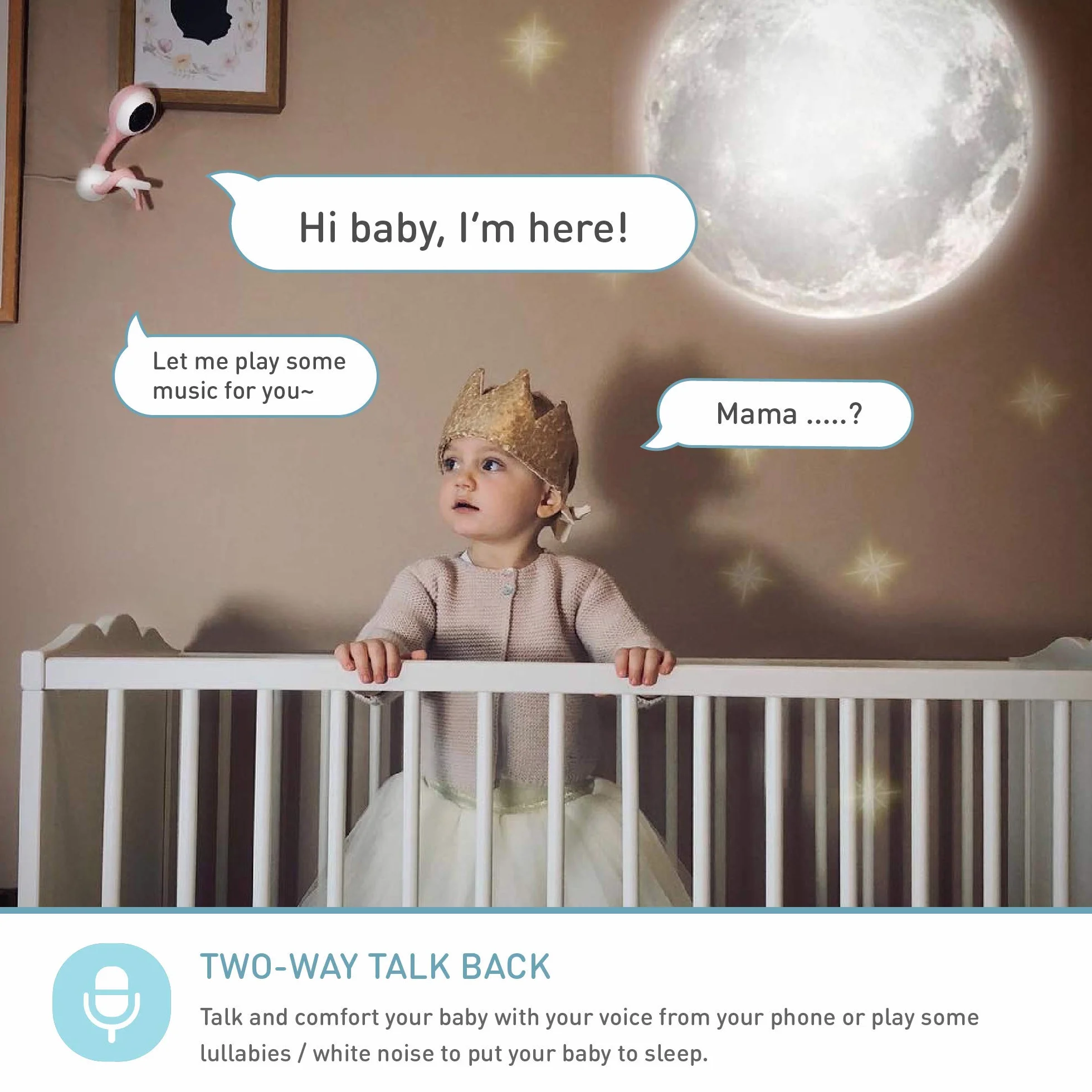 Lollipop caméra intelligente bébé