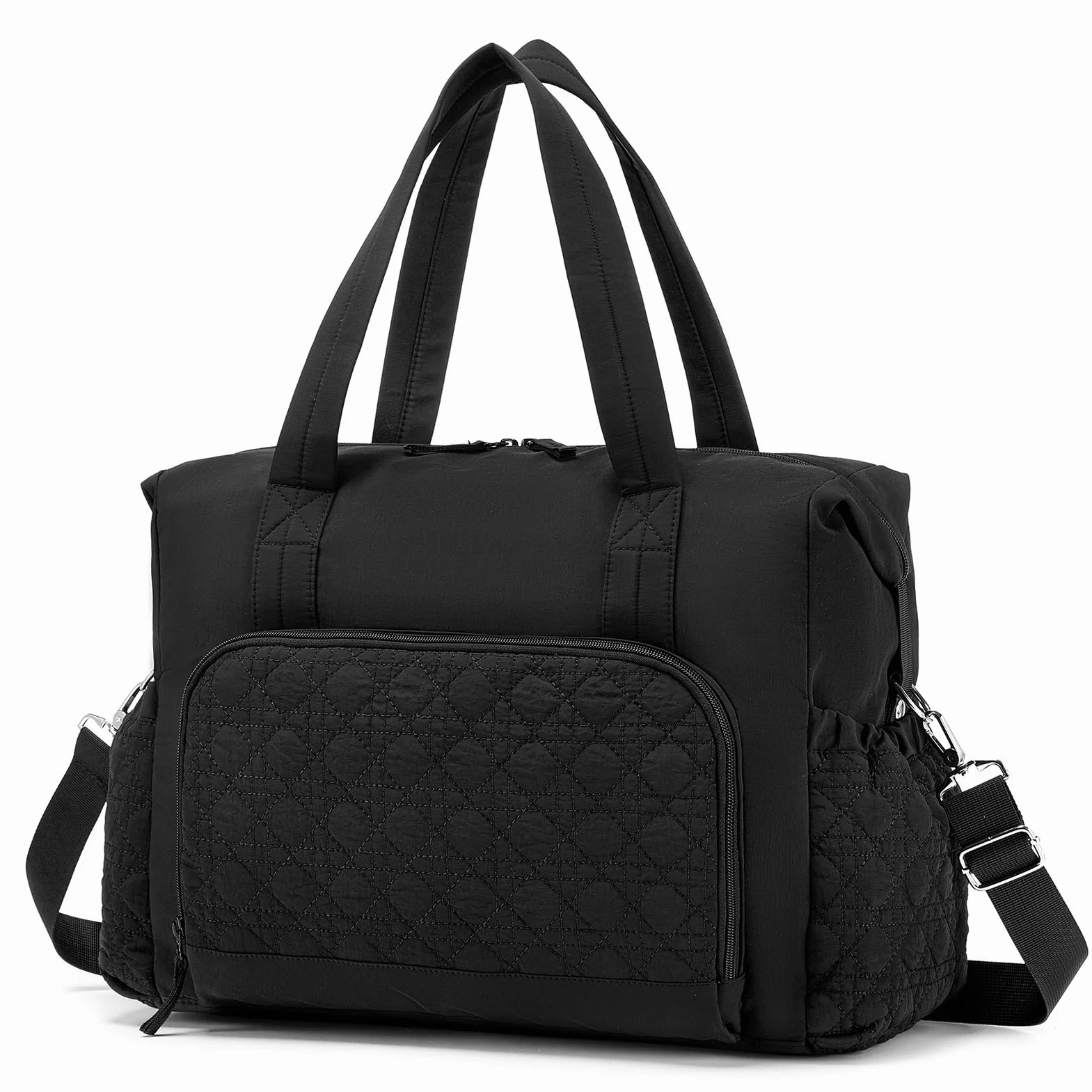 SPAHER Grand Sac à Langer Bébé 30L Sac Maternité Imperméable avec Compartiments Humide