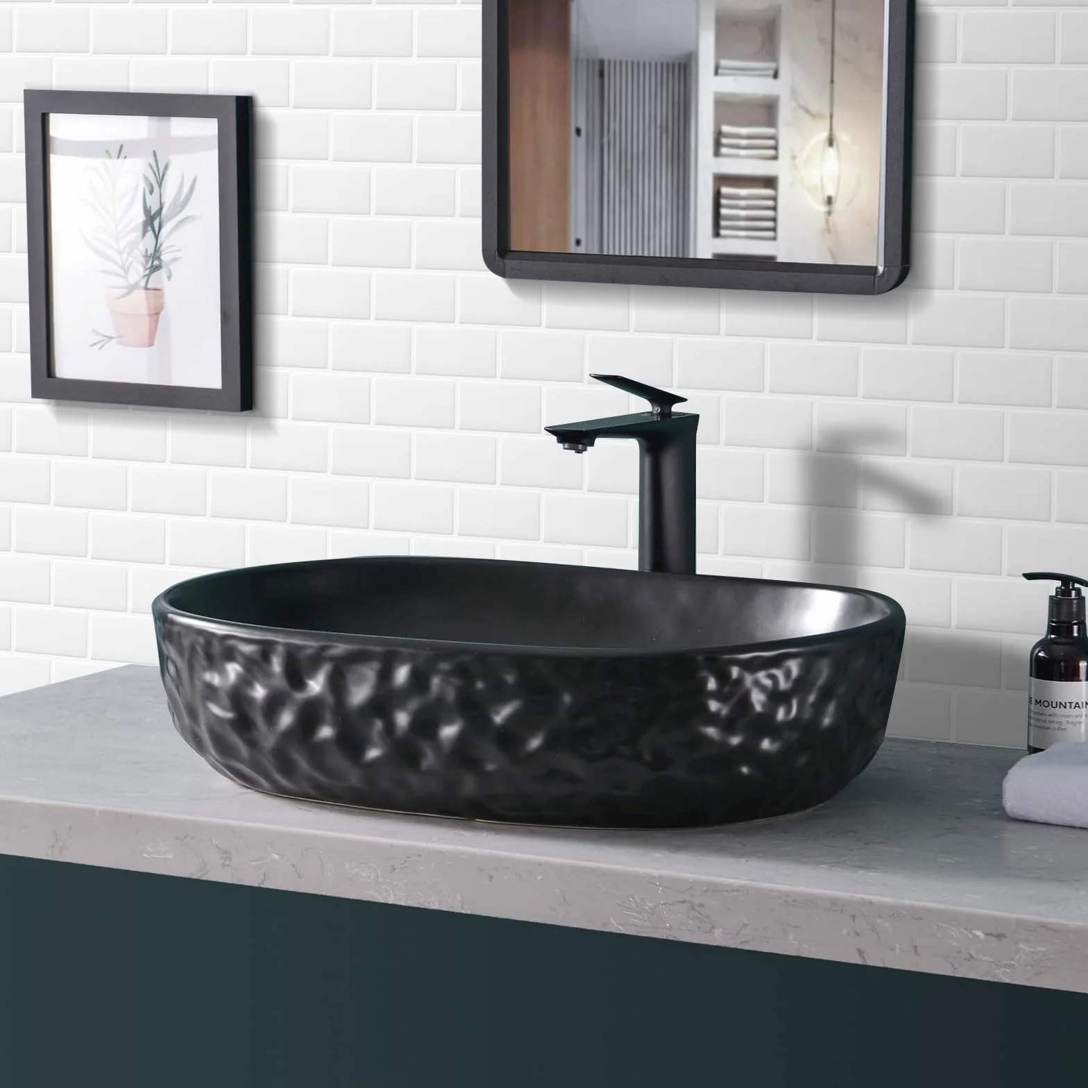 Blanc Sticker Carrelage Adhesif Mural 3d Cuisine Salle de Bain 30.5x30.5cm