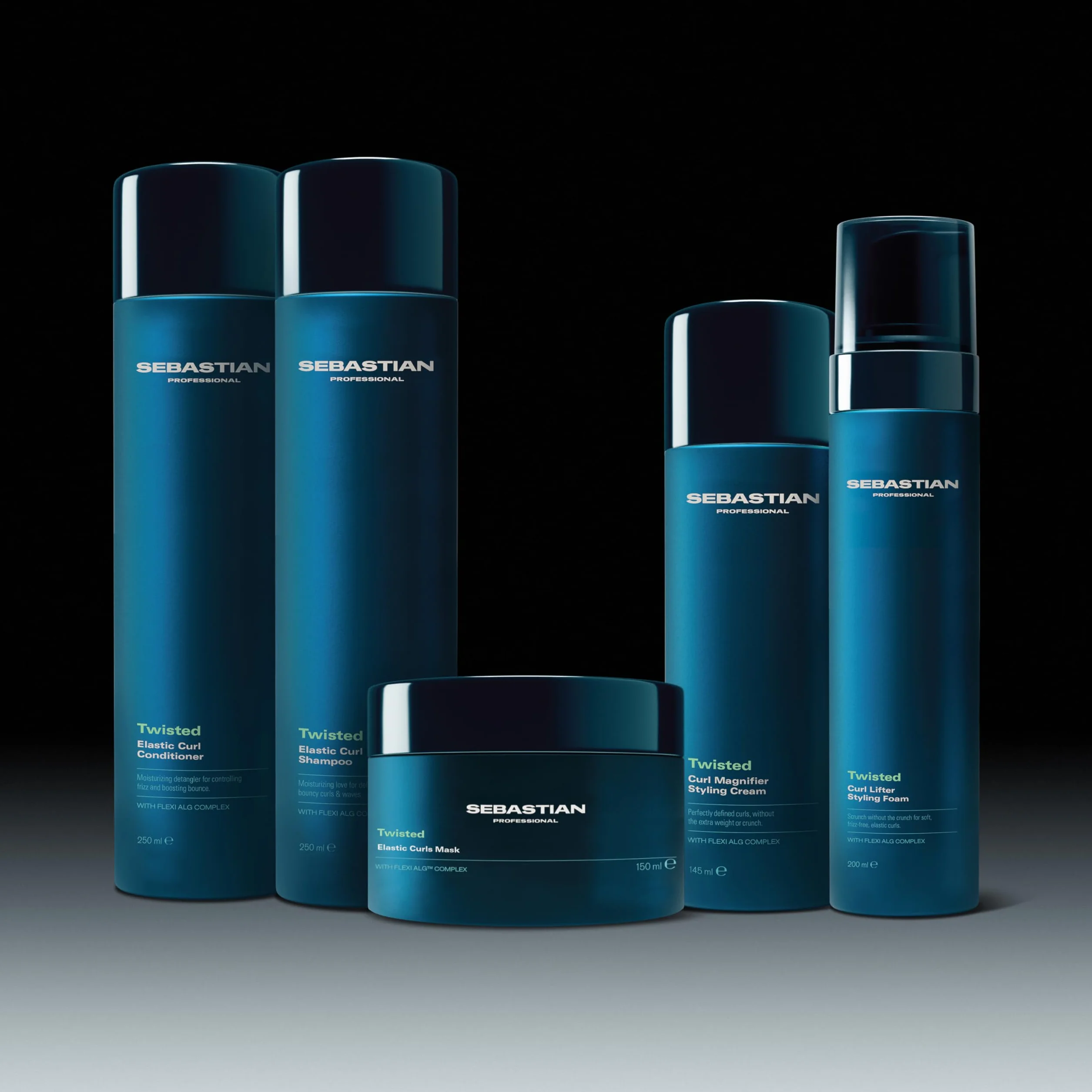 Sebastian Professional Twisted Shampoing cheveux bouclés rebondis professionnel 250 ml