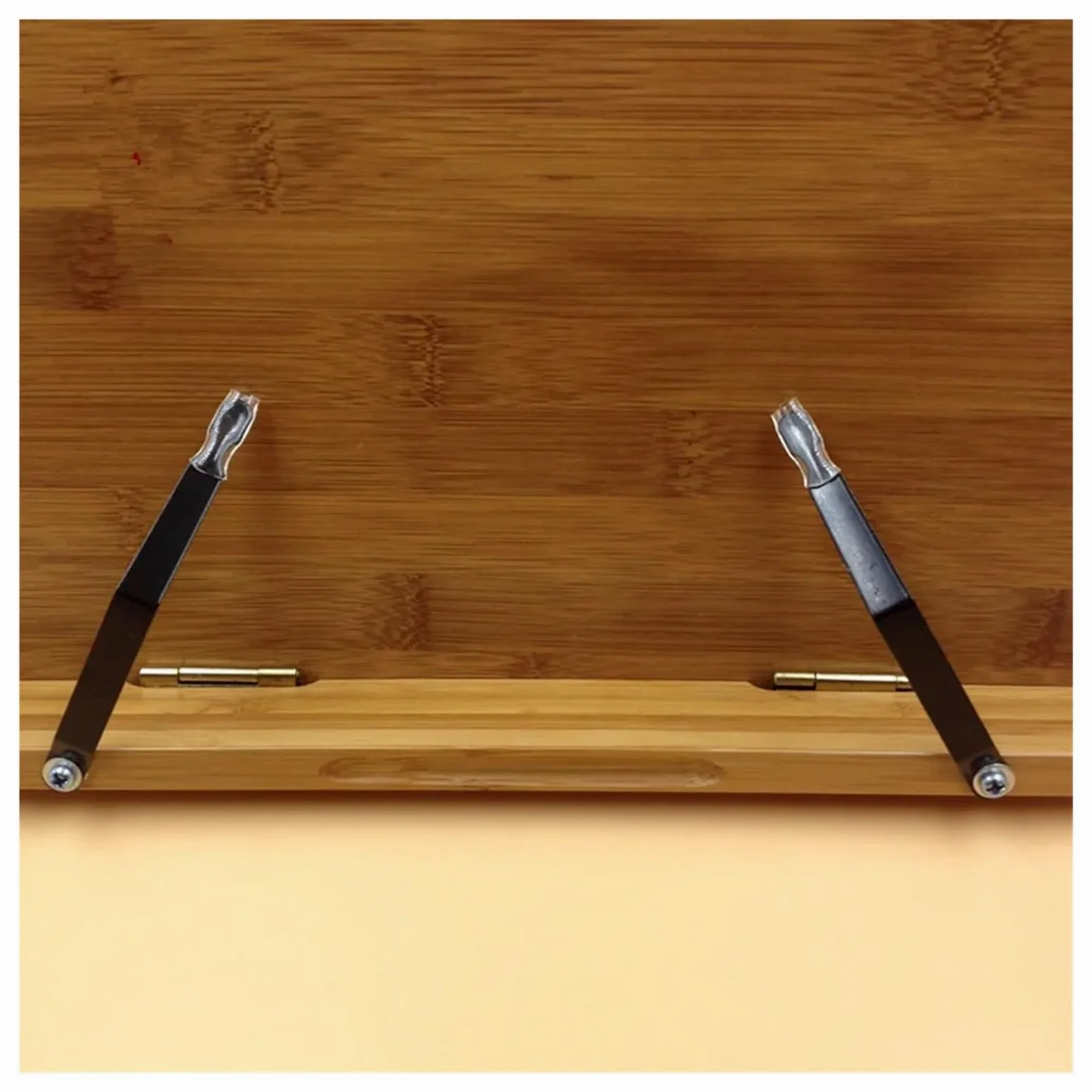 Support De Livre De Cuisine En Bois Support réglable for livres de cuisine | Grain de bois robuste et stable pliable for support de lecture de partitions