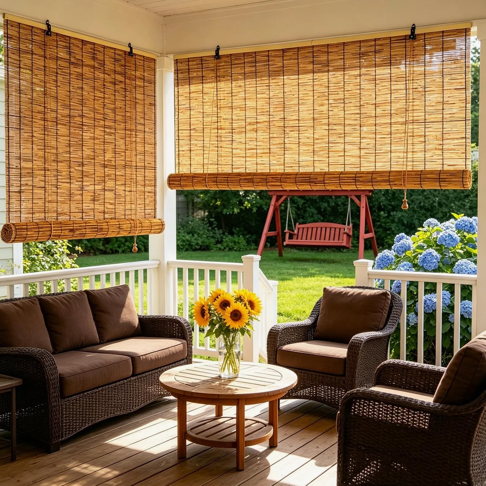 Store Enrouleur Extérieur Naturel Store Bambou Extérieur 100x200 120x160 150x180 150x200cm Rideau De Roseau Avec Levage Stores Venitien Bois Pare Soleil Balcon Terrasse Pergola Fenêtre(W130cmxL200cm)