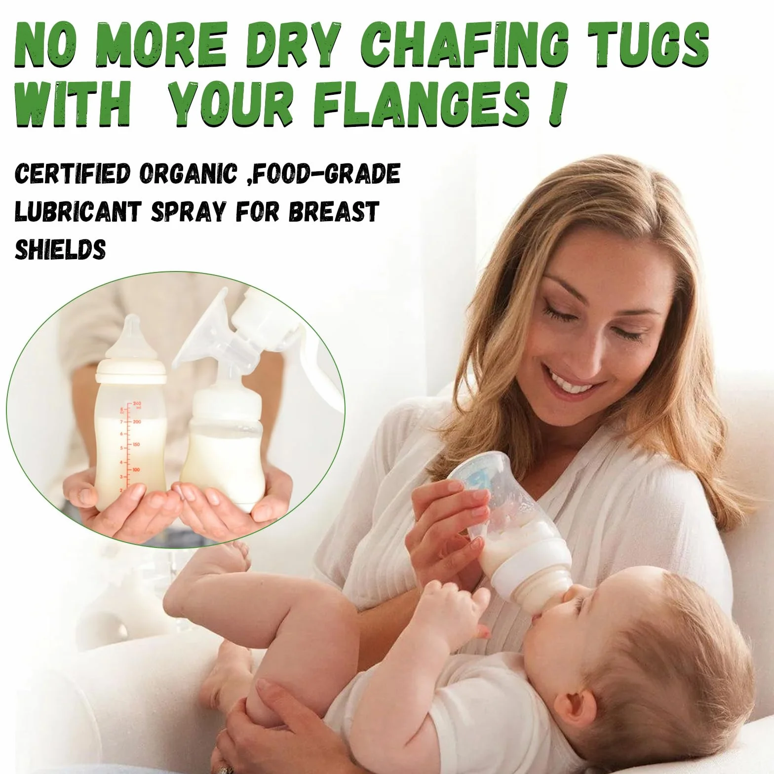 Spray Apaisant pour Mamelons Allaitement Soin Fissures Douleurs